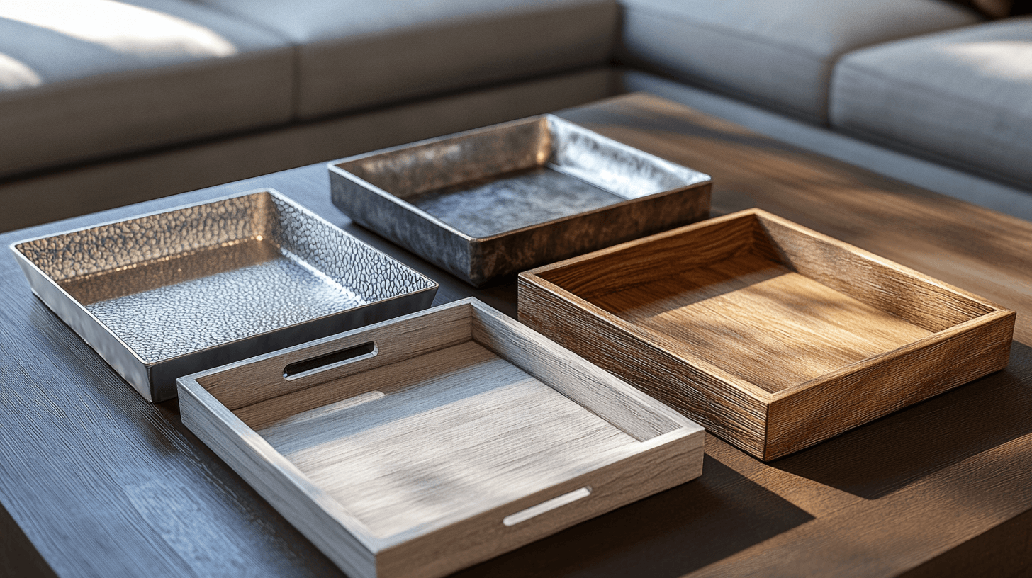 Materialen en ontwerpen: Het juiste dienblad voor jouw stijl
