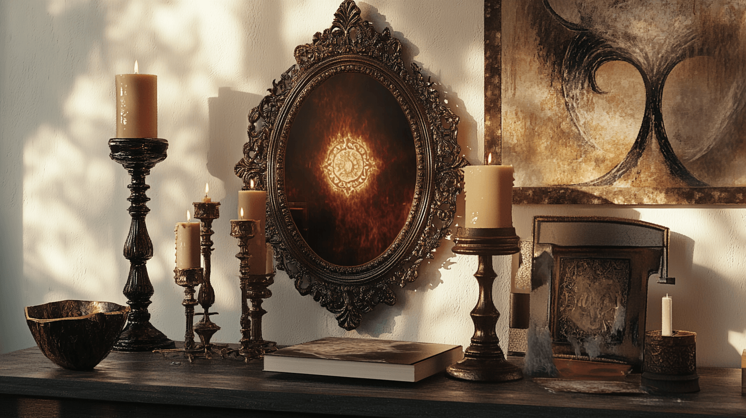 Decoratie-elementen: Kunstzinnige details en mystieke accenten