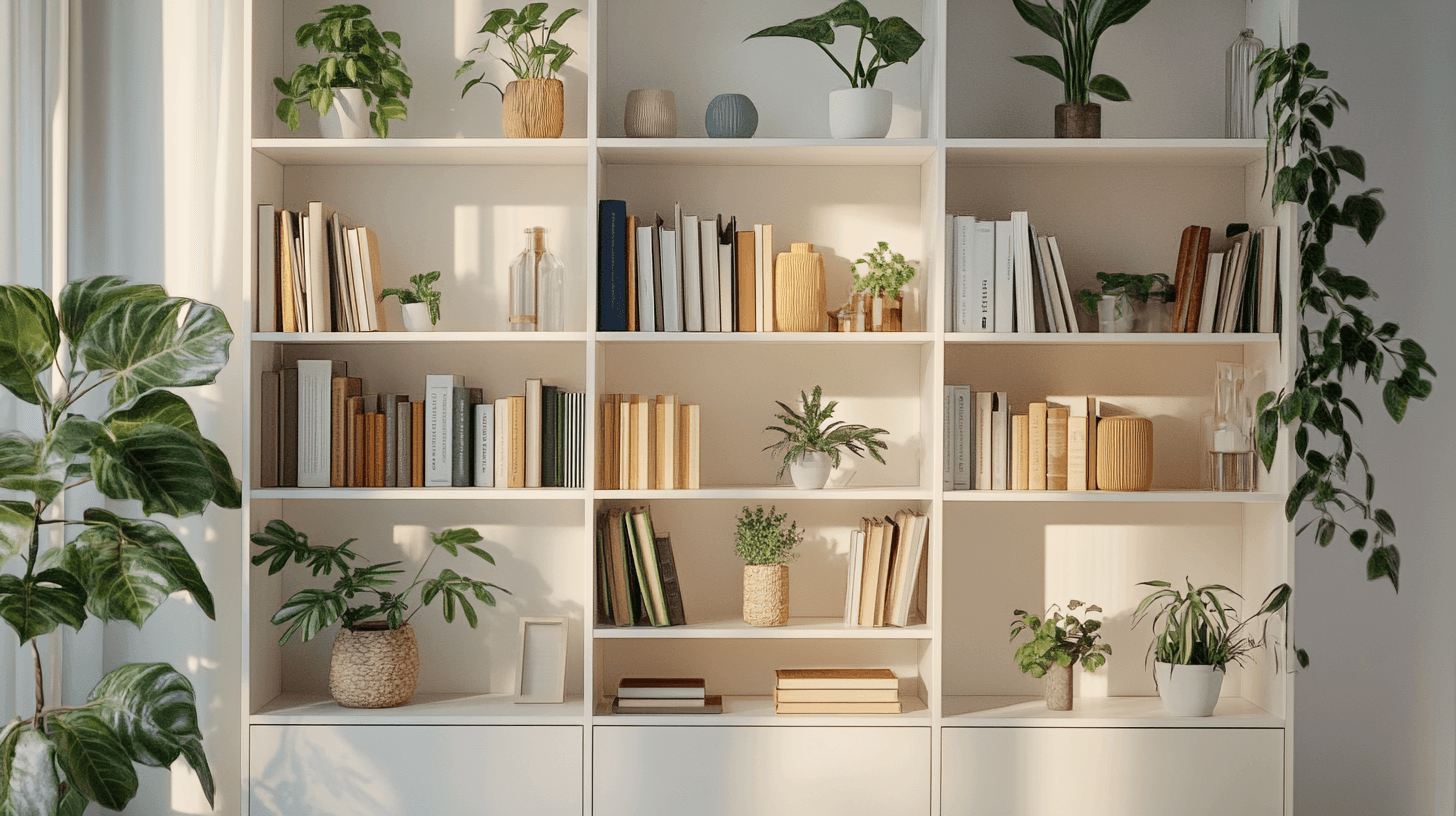 Verschillende ontwerpen voor wandkasten
