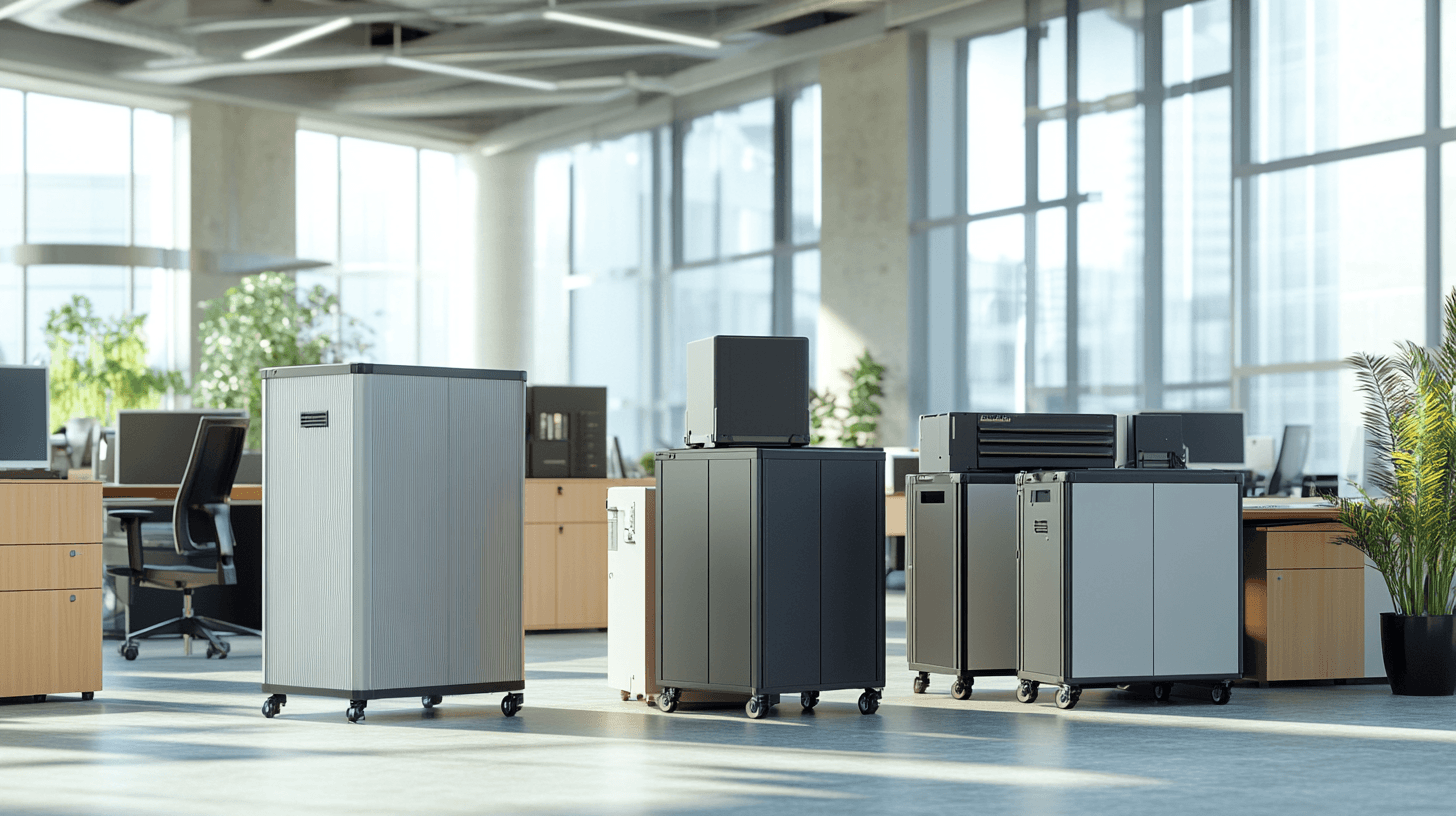 Materialen en ontwerpen van rolcontainers