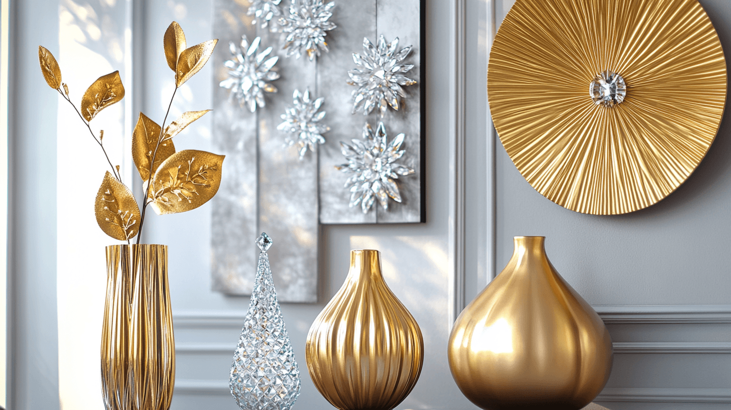 Decoratieve accenten voor moderne glamour