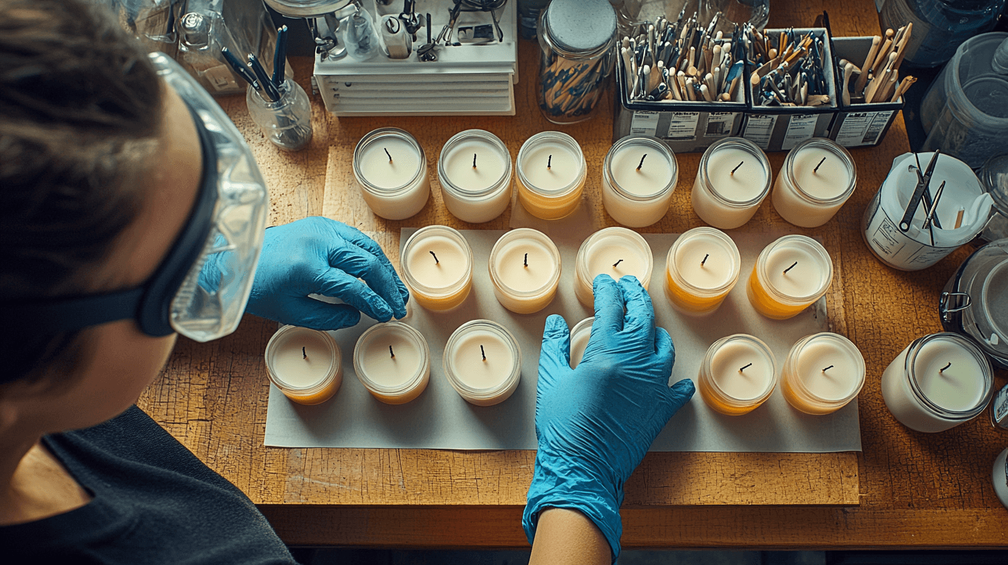 Tips voor het veilig maken en gebruiken van DIY-kaarsen