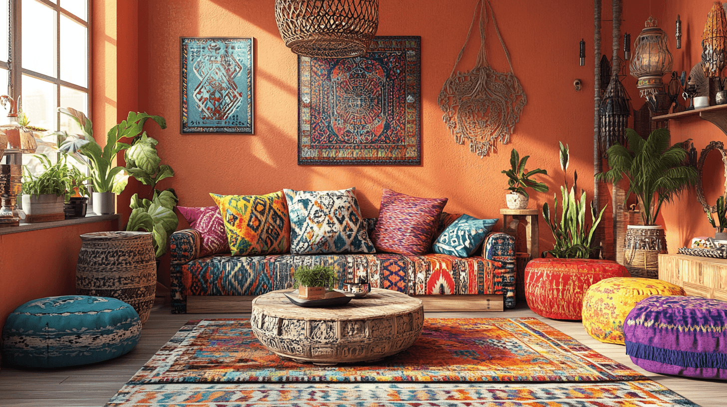 Maximalistisch Boho: Kleuren en patronen zonder grenzen