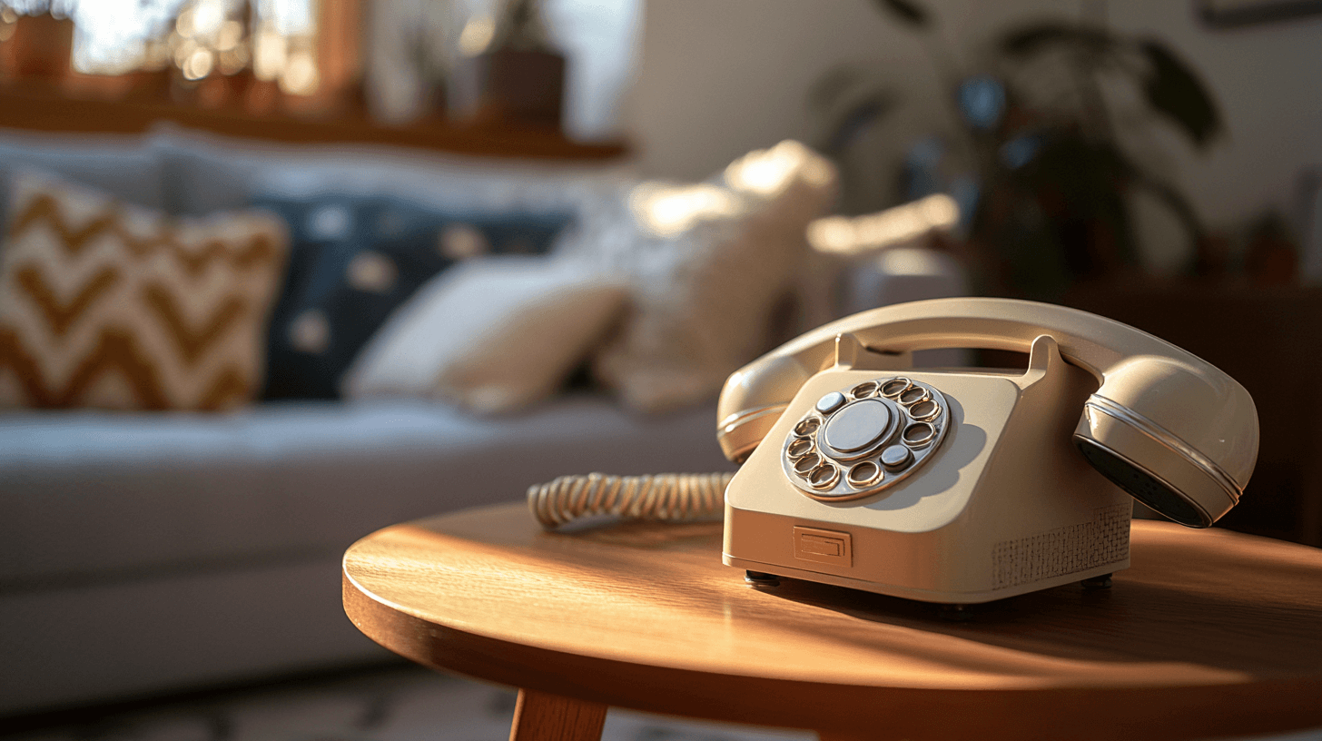 Retro ontmoet modern: Telefoontafels met charme