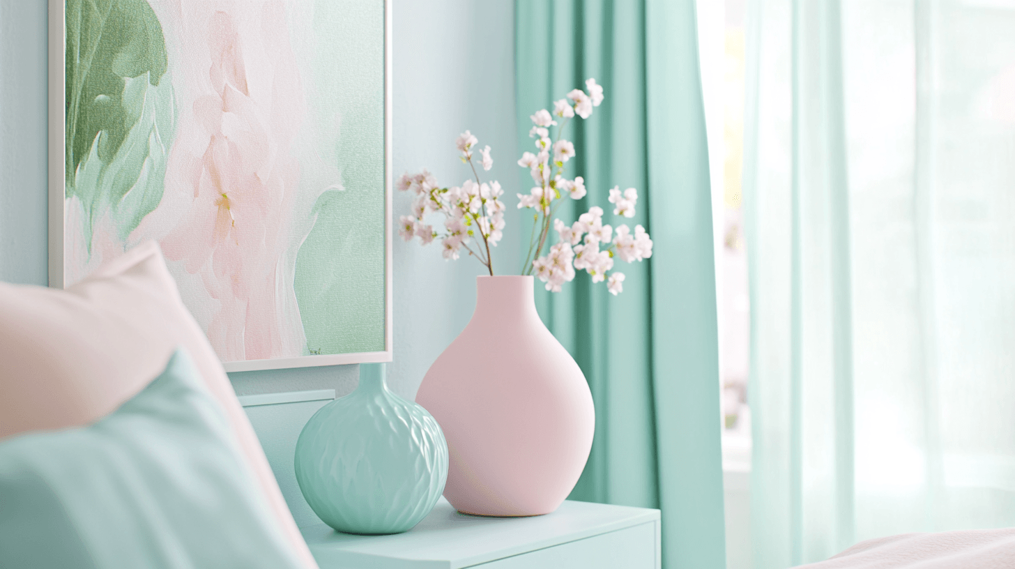 Decoraties in pastelkleuren: De perfecte aanvulling