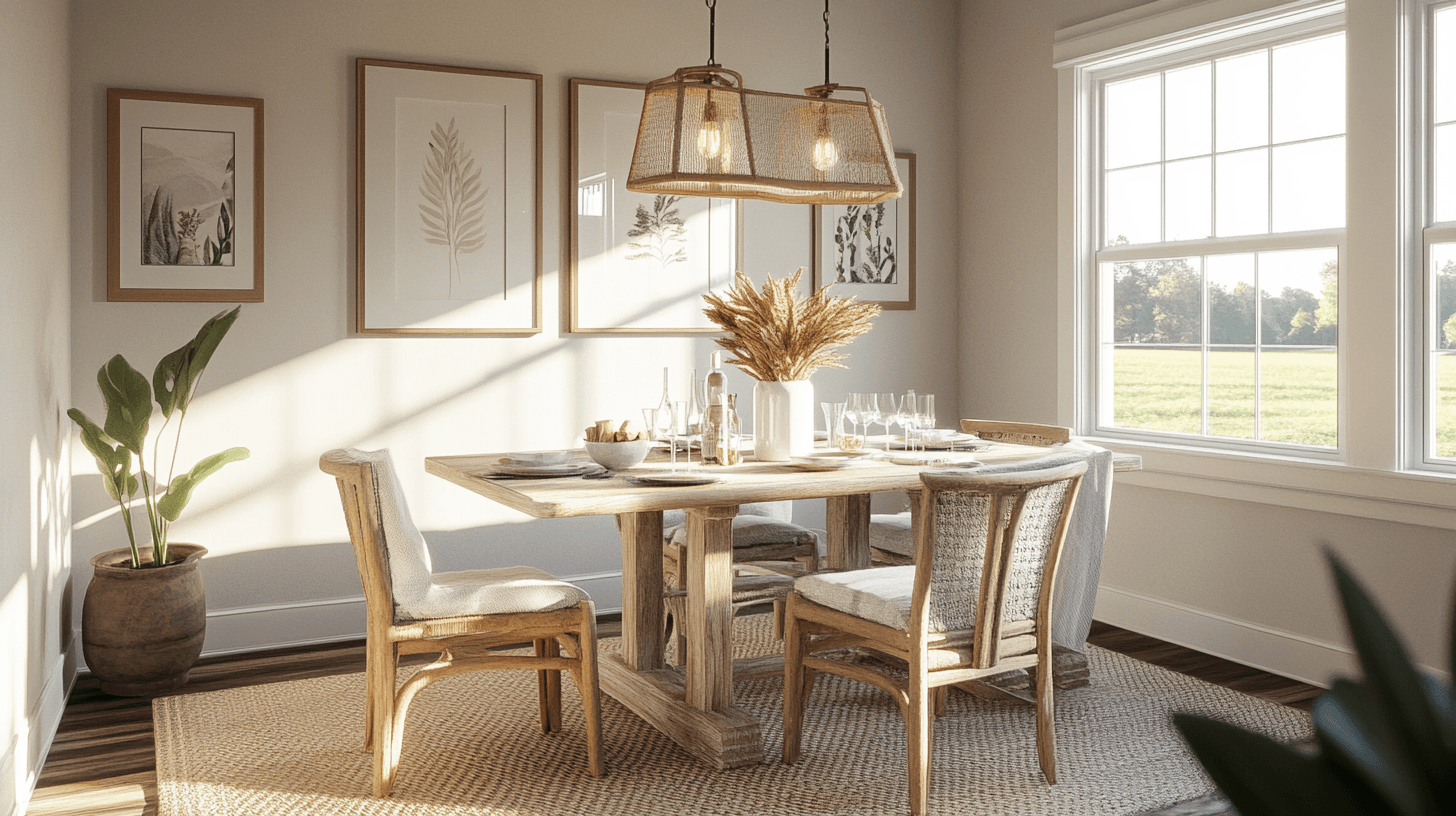 Decoratie in moderne landelijke stijl: Natuurlijke materialen en subtiele accenten