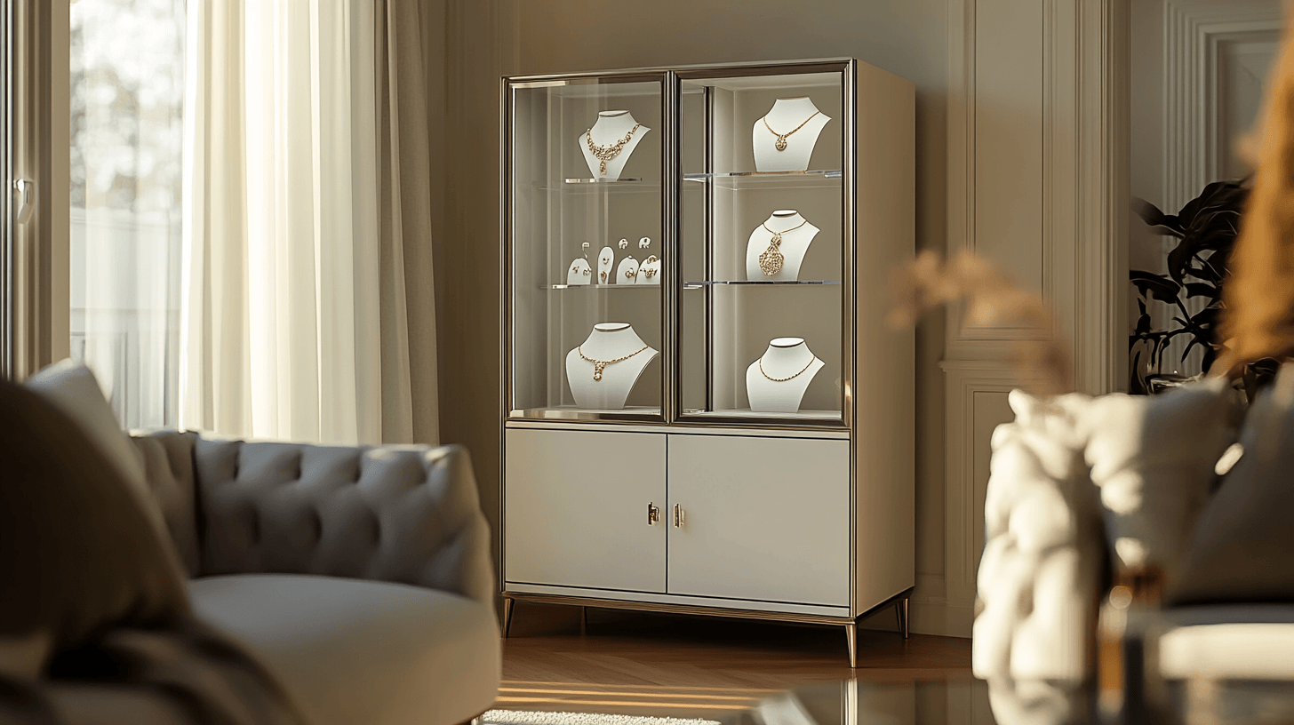 De juiste vitrine voor je sieraden kiezen