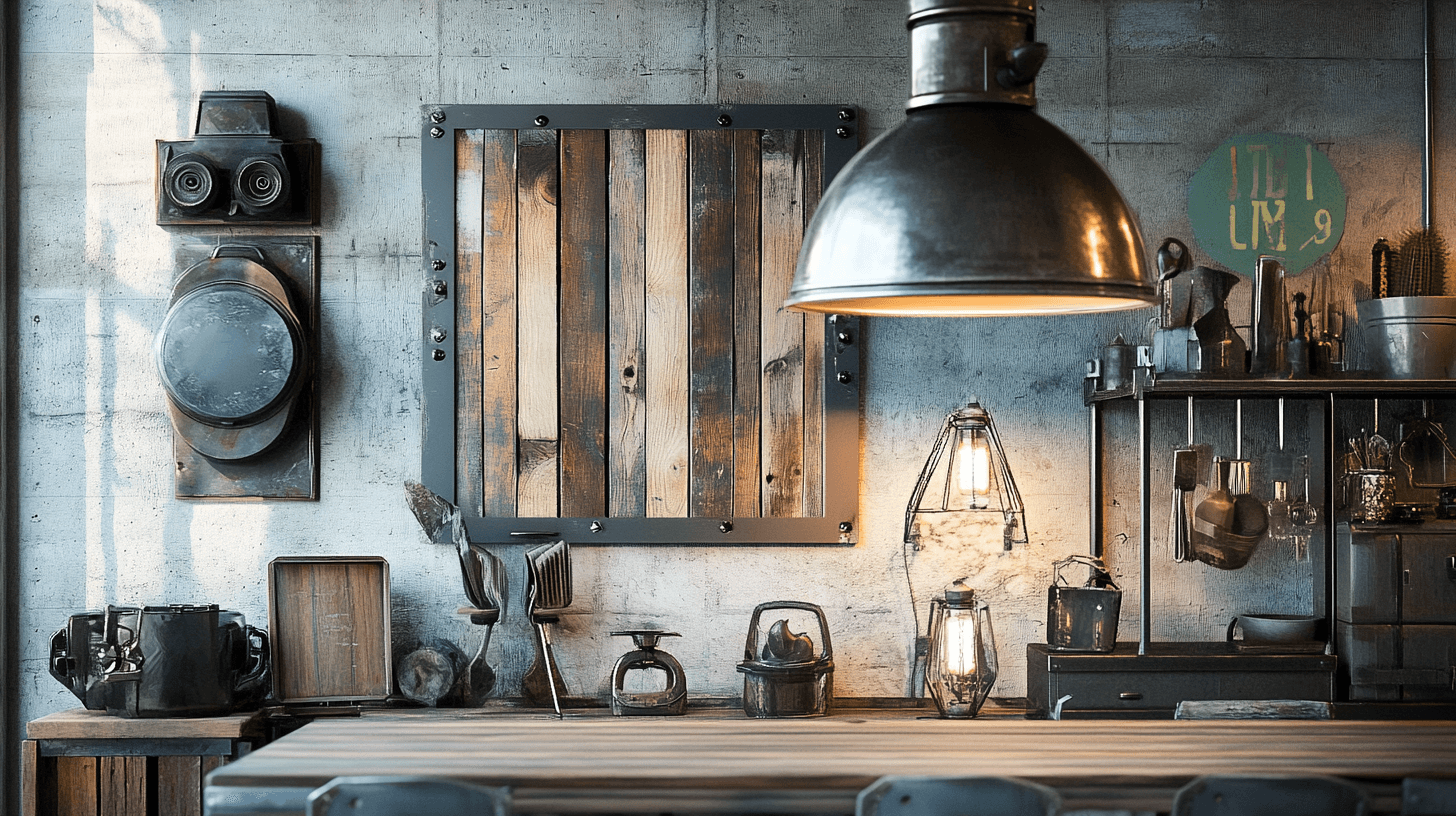 Decoratieve elementen voor de Rustic Industrial Look