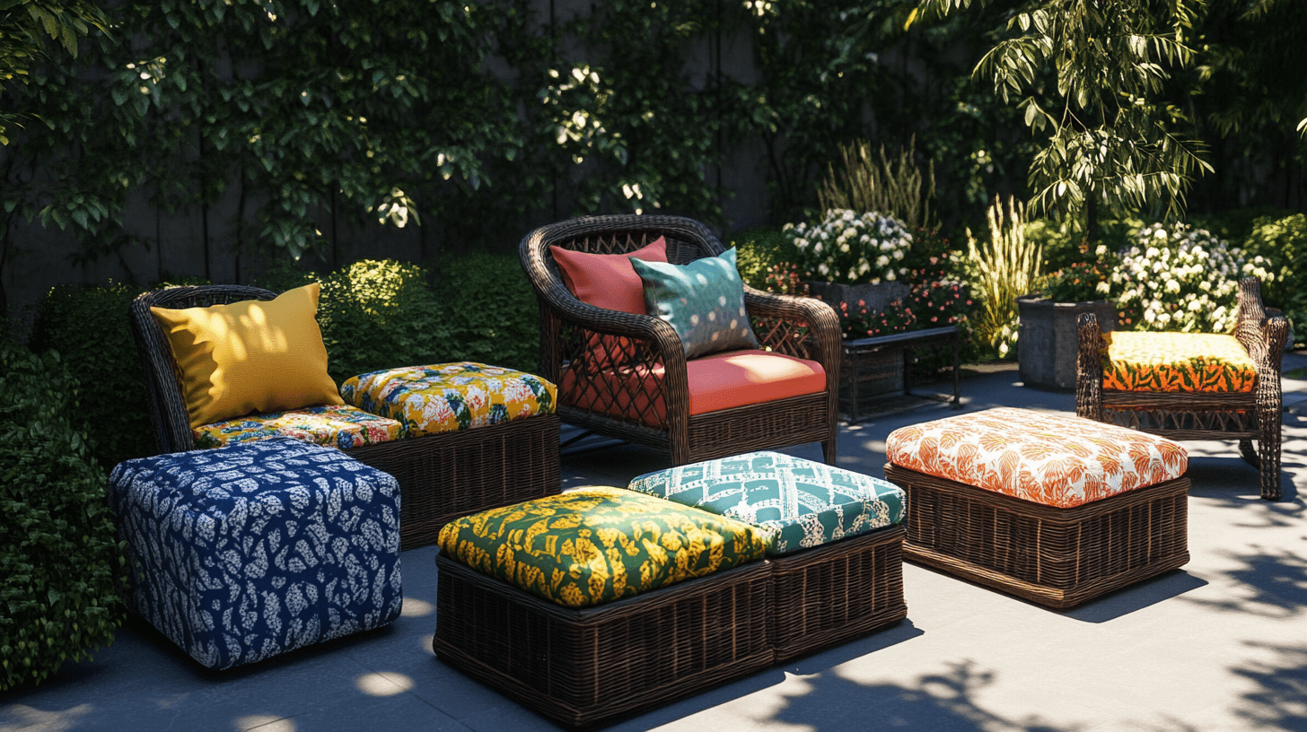 Stoelkussens en kussens voor tuinmeubelen: Comfort en stijl