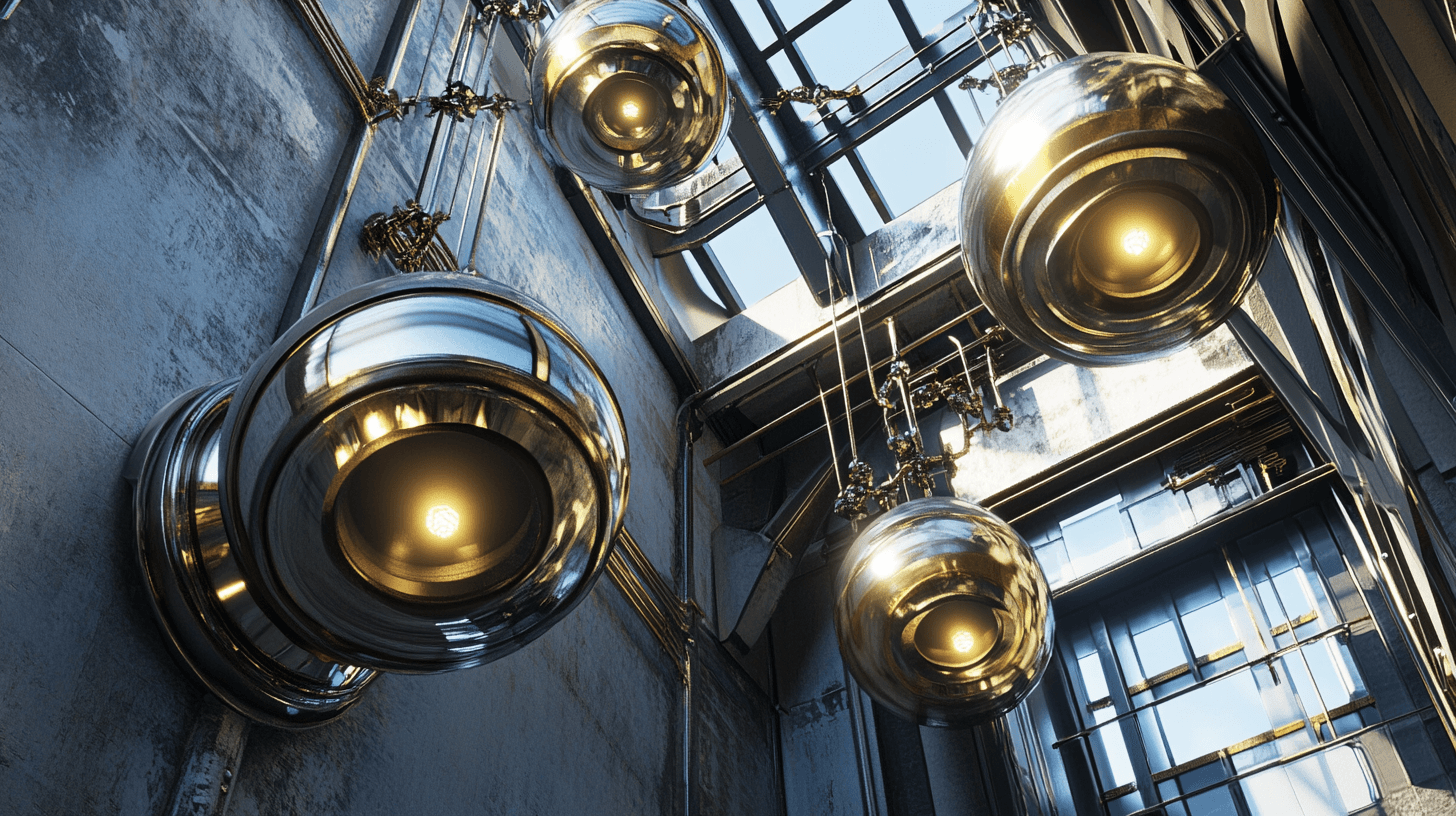 Decoraties en accessoires voor de Industrial Glamour Look