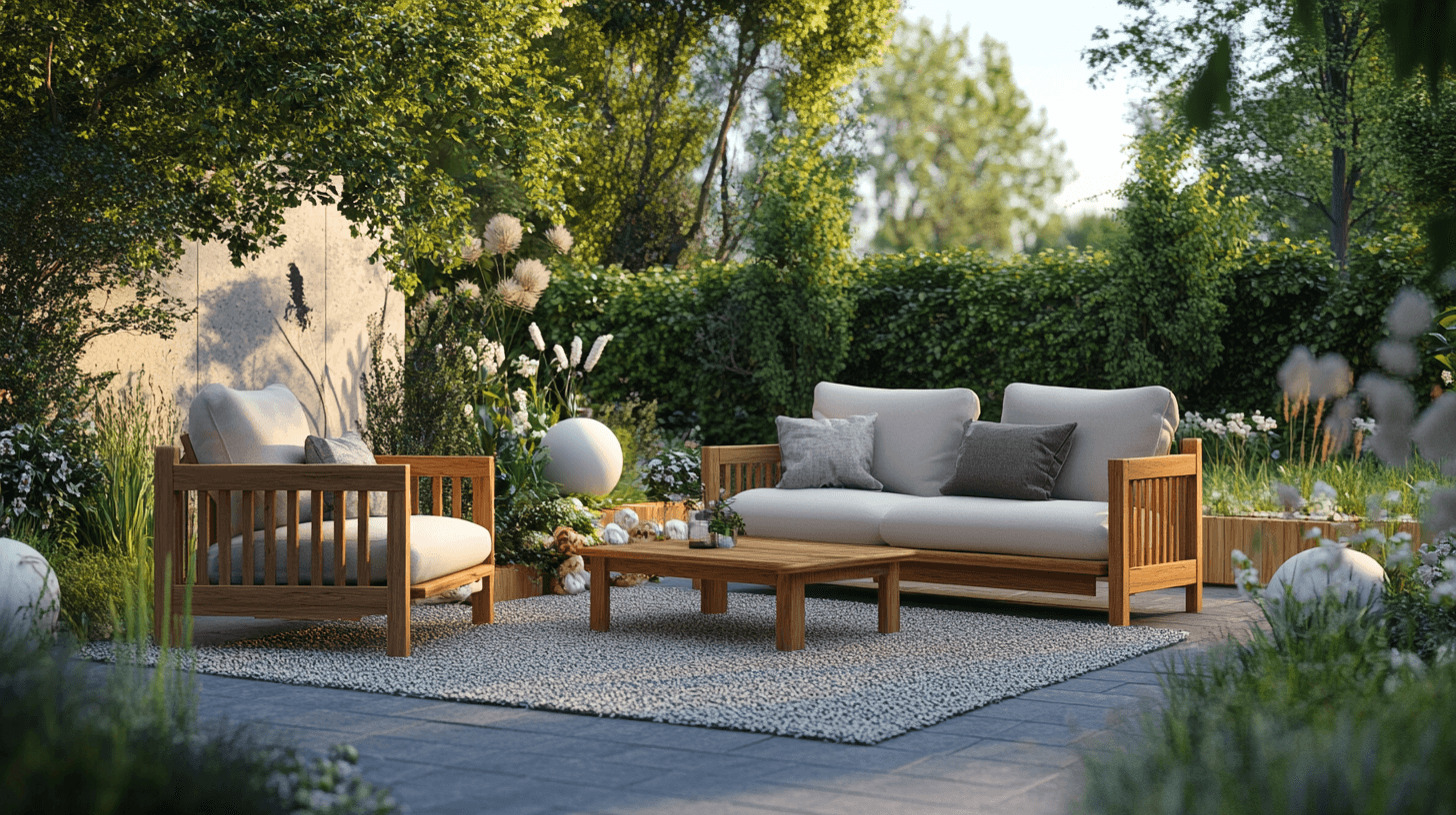 Stijlvolle ontwerptips met houten tuinmeubelen