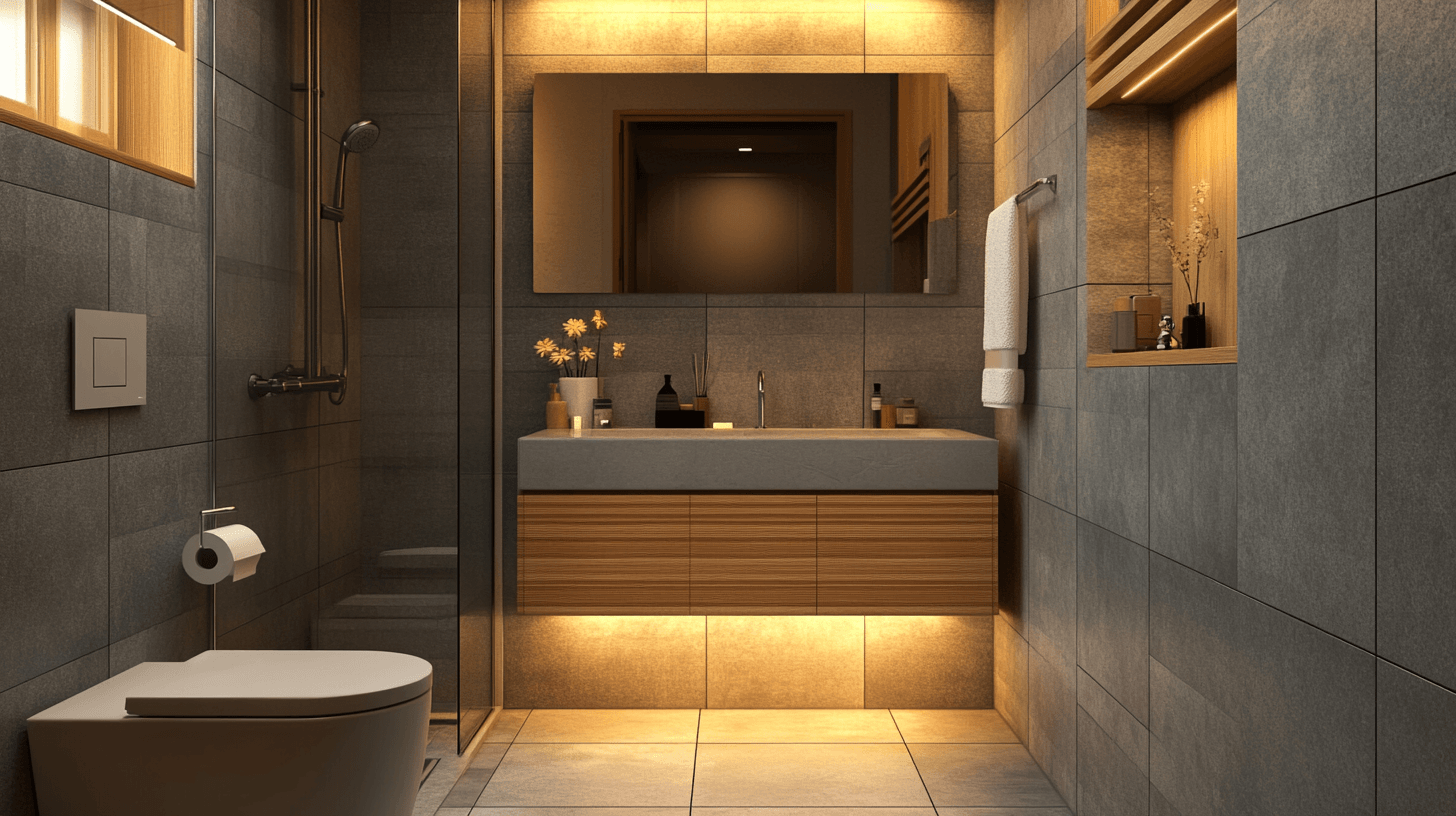 Kleurconcepten en materialen voor de badkamer