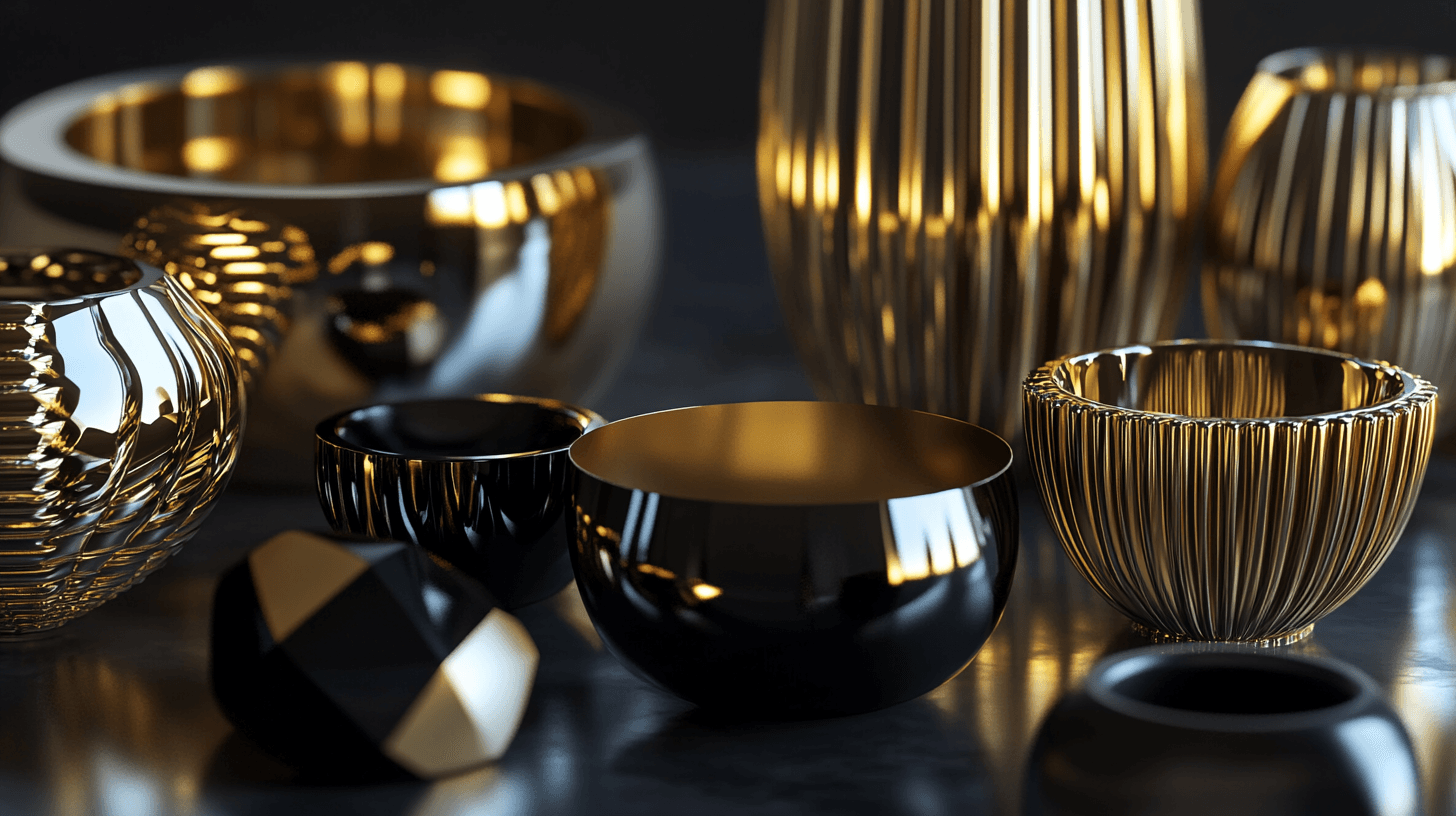 Decoratie in goud en zwart: Accenten zetten