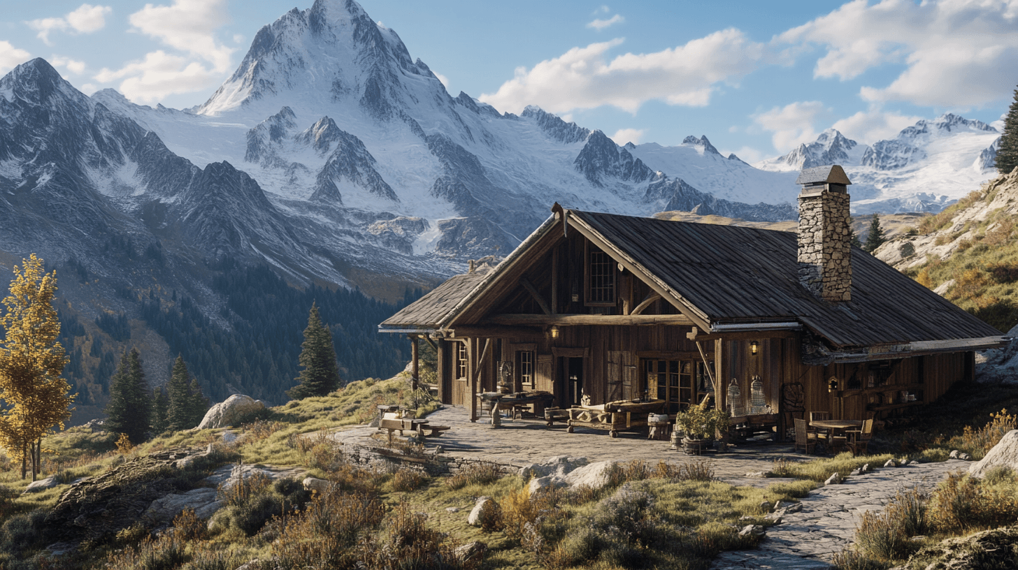 Mountain Lodge: Rustiek en gezellig in de bergen