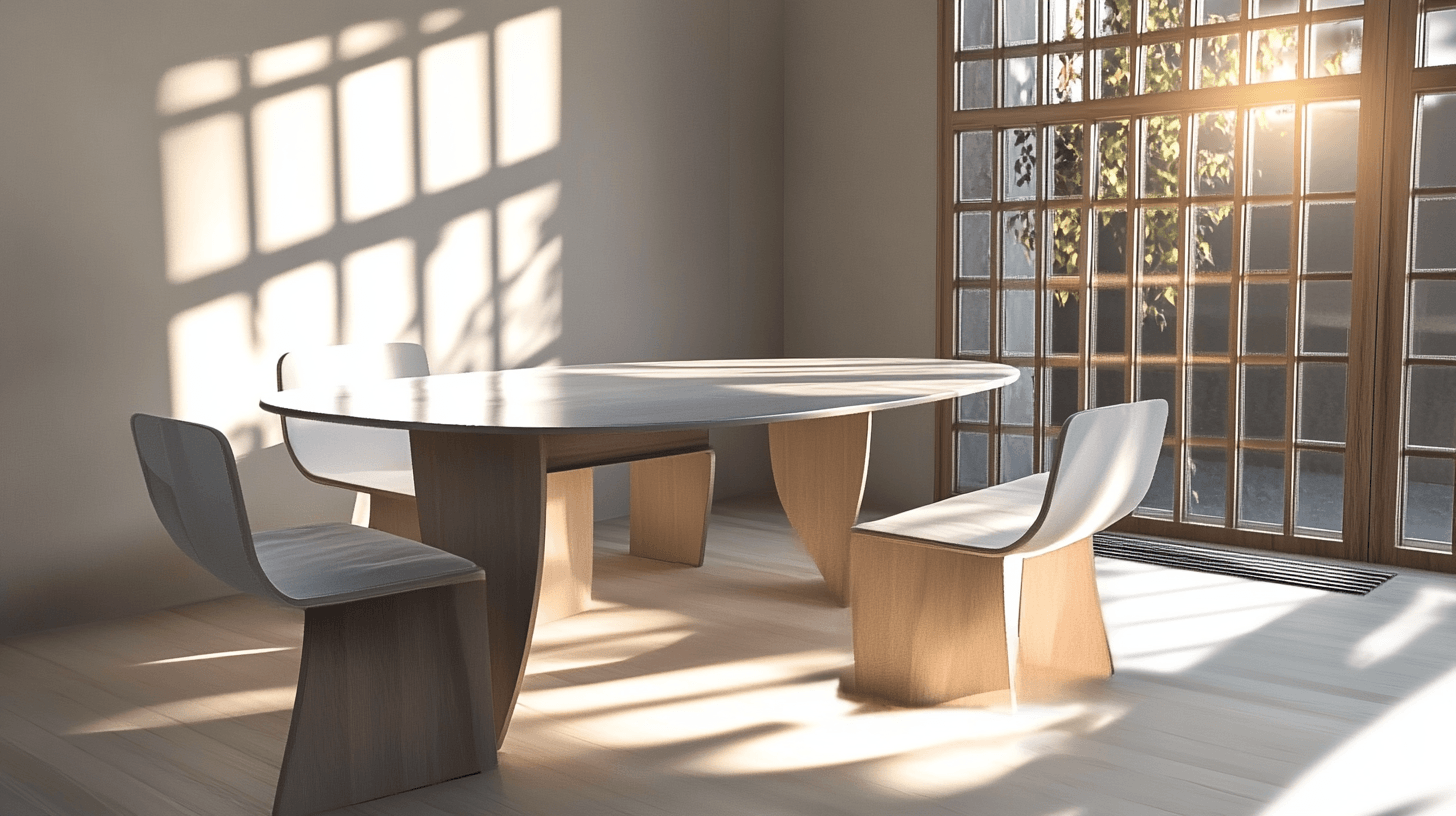 Meubels in modernistische stijl