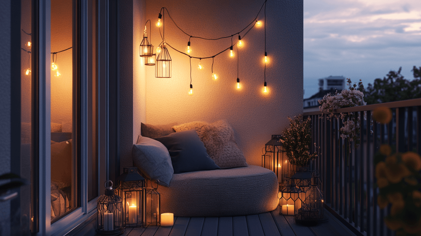 Verlichting voor balkon en terras: Sfeervol licht voor zwoele avonden