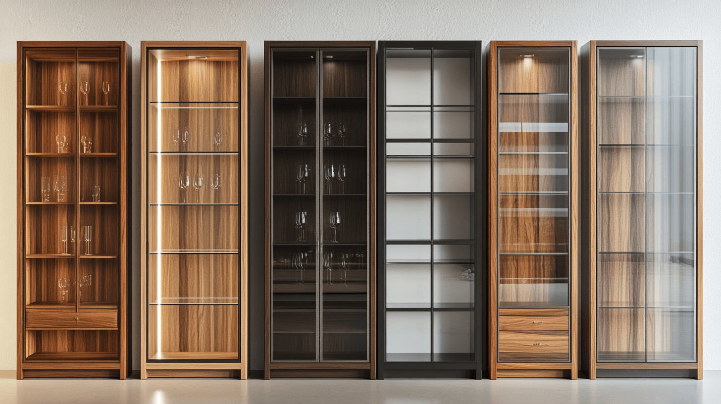 Materialen en ontwerpen: De juiste vitrine voor jouw stijl