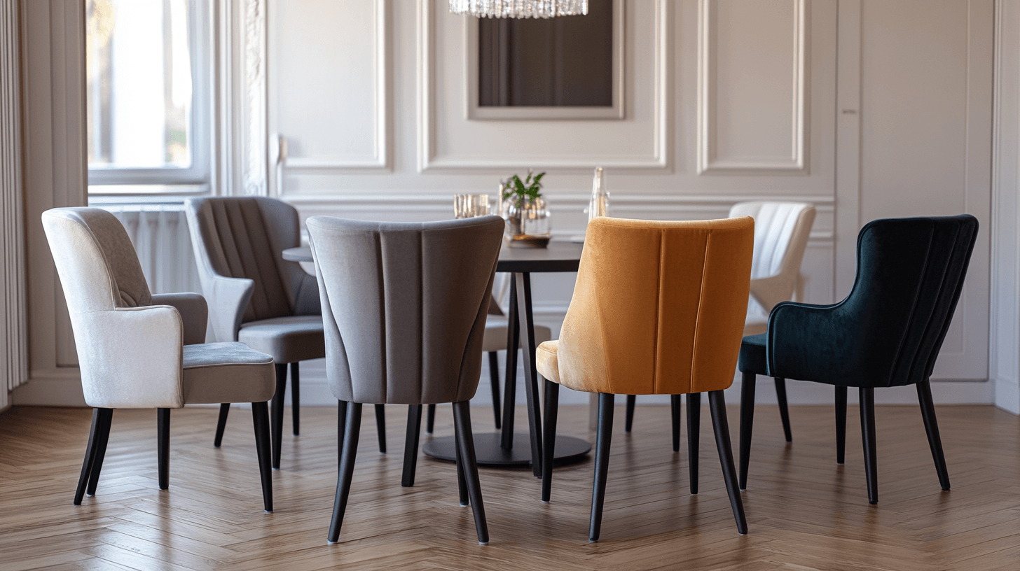 Verschillende stijlen van designerstoelen