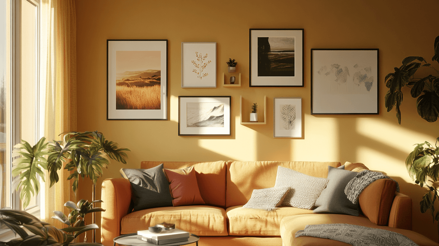 Fotowanden ontwerpen: Kunstwerken en foto's in scène zetten