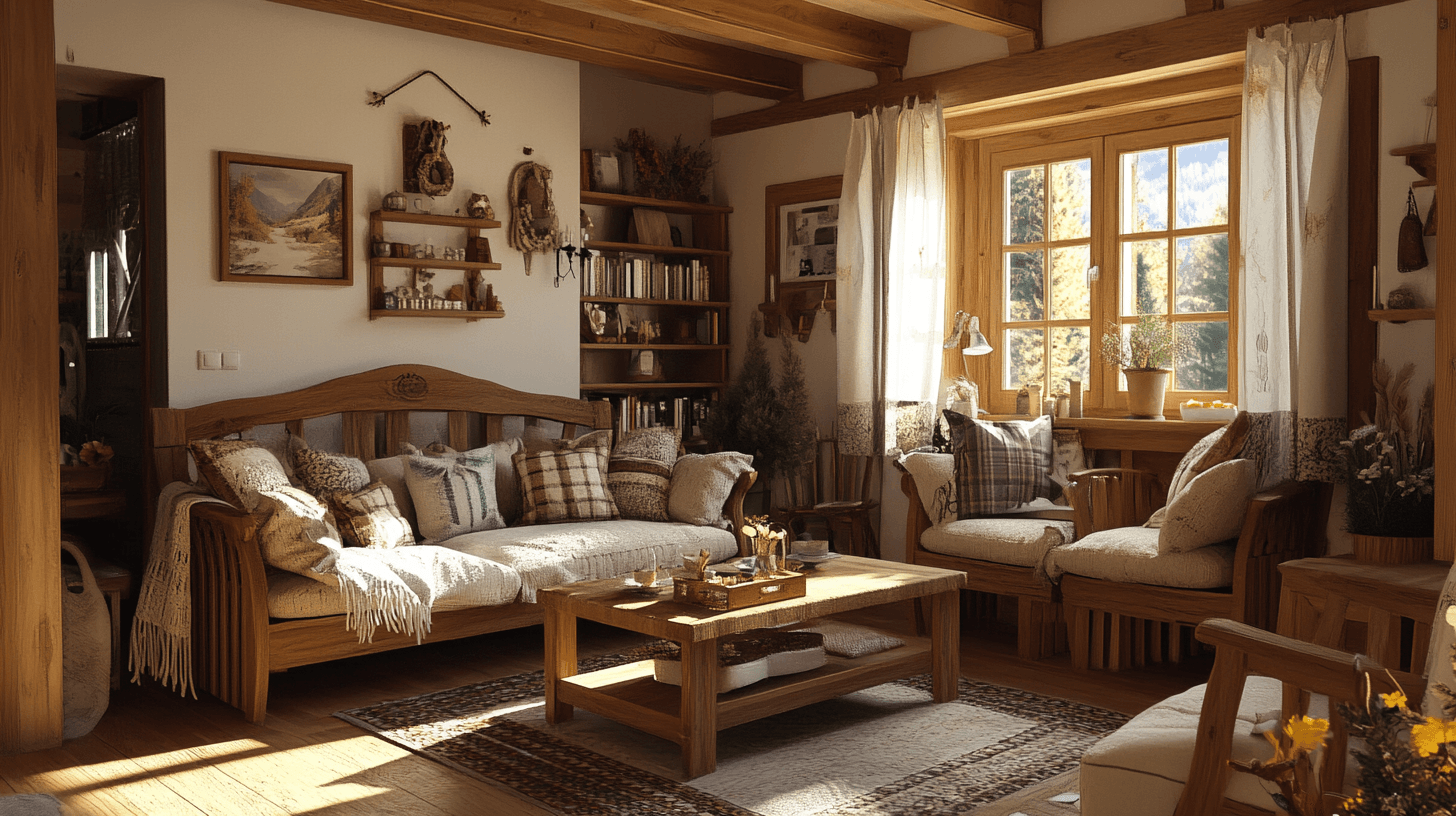 Chalet-stijl: Gezelligheid en natuurlijke materialen