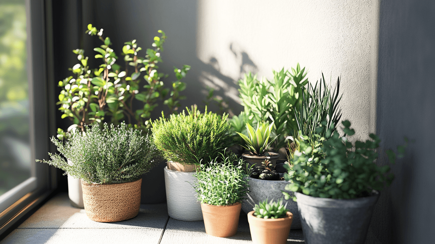 Onderhoudsarme planten voor het kleine balkon