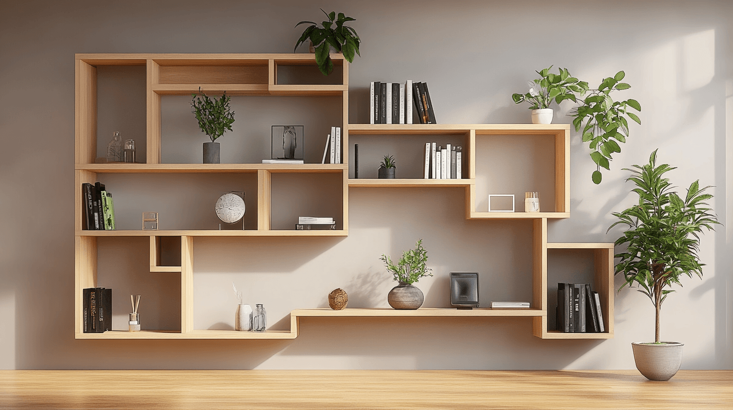 Creatieve opslagruimte: planken voor elke kamer