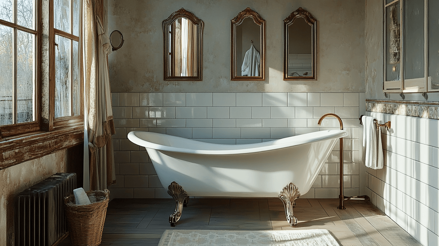 Badkamer in vintage-stijl: Nostalgische elementen voor het moderne huis