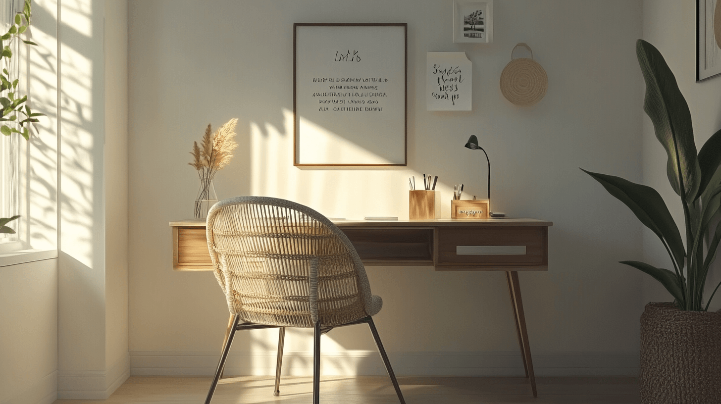 Decoratieve elementen voor een inspirerende werkomgeving