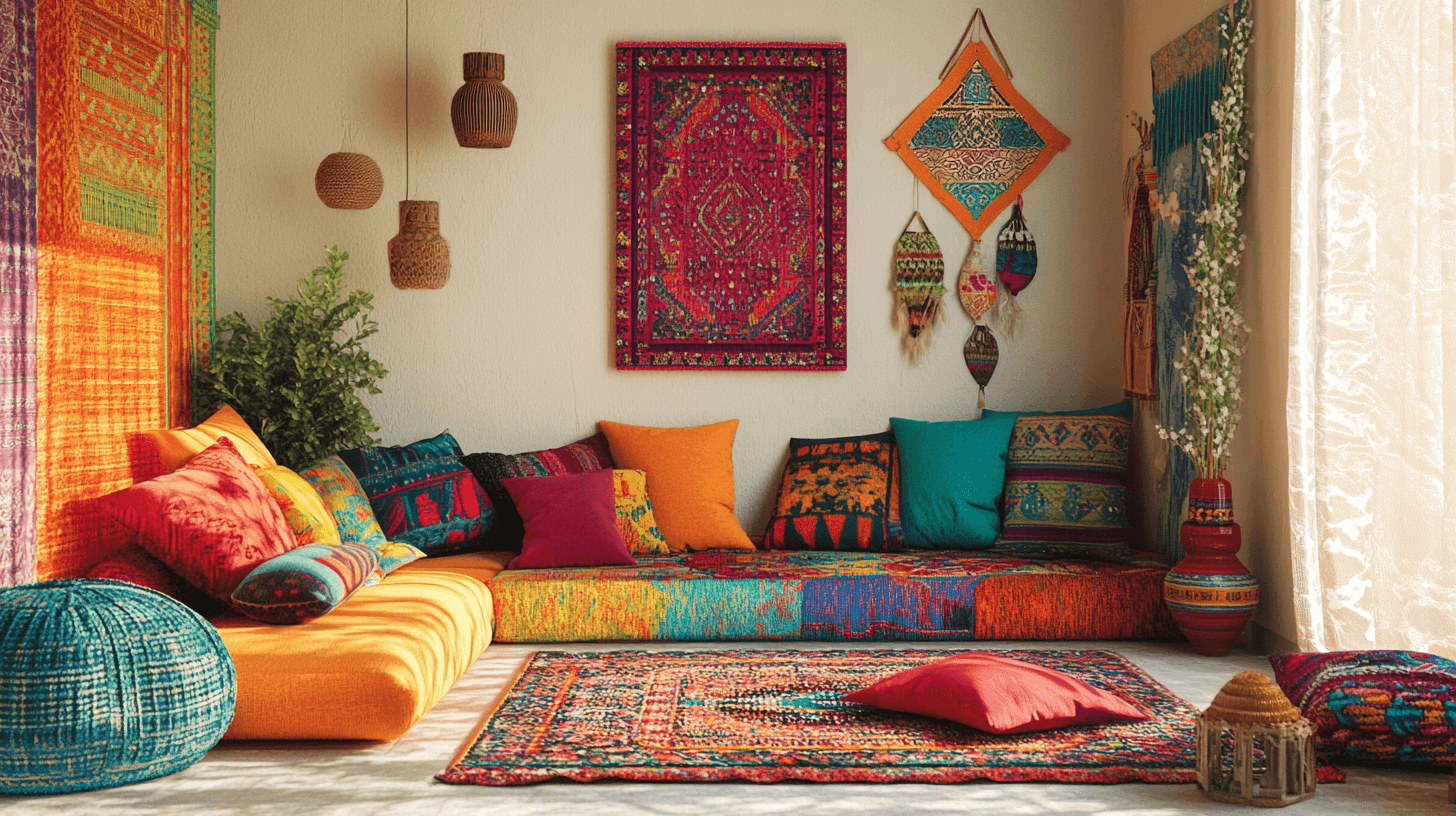 Decoratie en accessoires als kleuraccenten