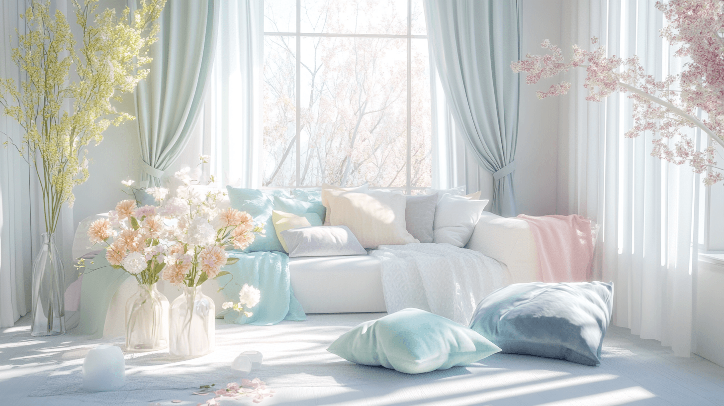 Voorjaarsdecoratie: Frisse kleuren voor het nieuwe seizoen