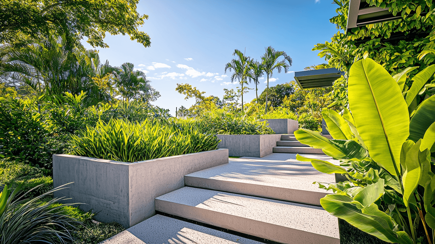 Plantenbakken van beton: Minimalistisch en robuust