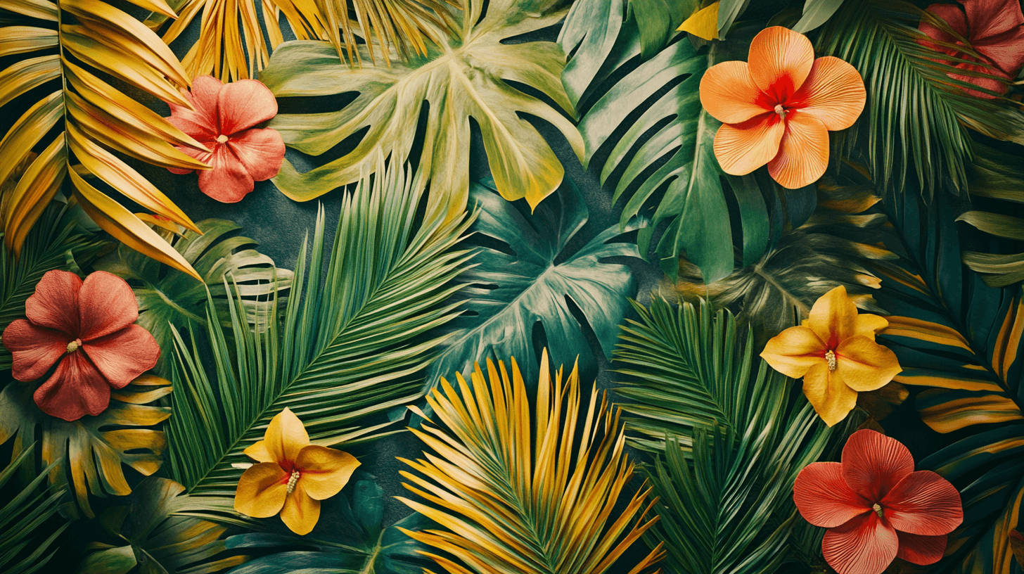 Tropische patronen: kleuren en motieven die inspireren