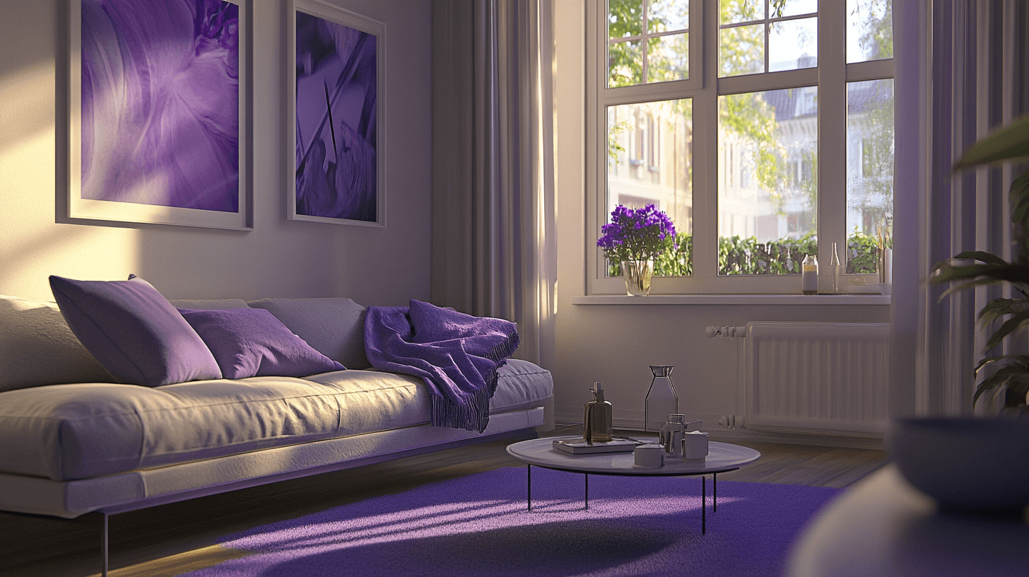Decoratie-ideeën in Paars: Creativiteit en Elegantie