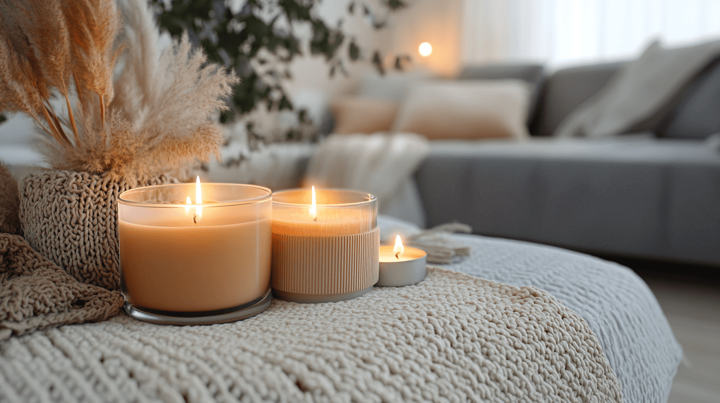 Gezellige decoraties in Scandinavische stijl