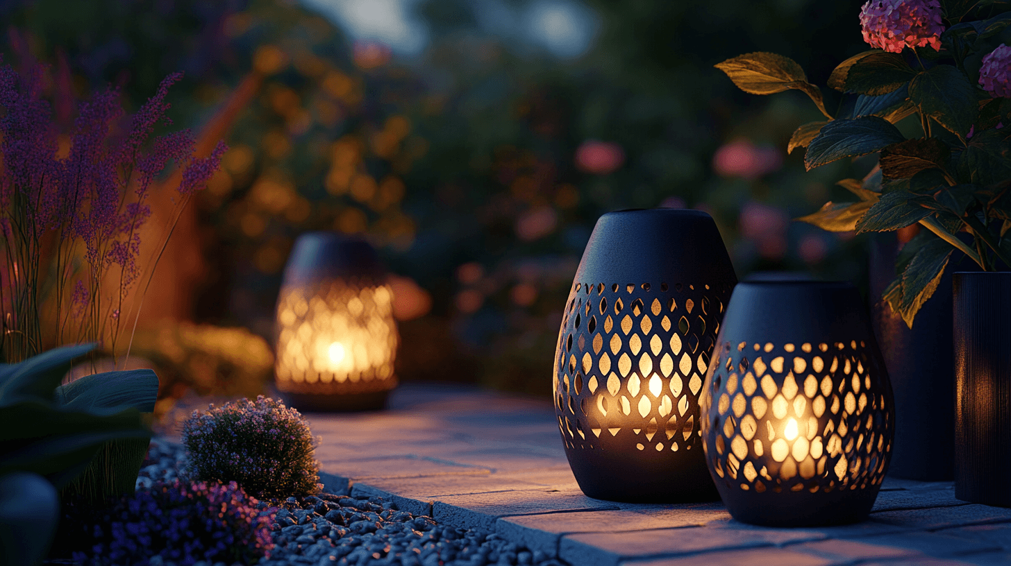 Lantaarns als stijlvolle lichtbron in de tuin