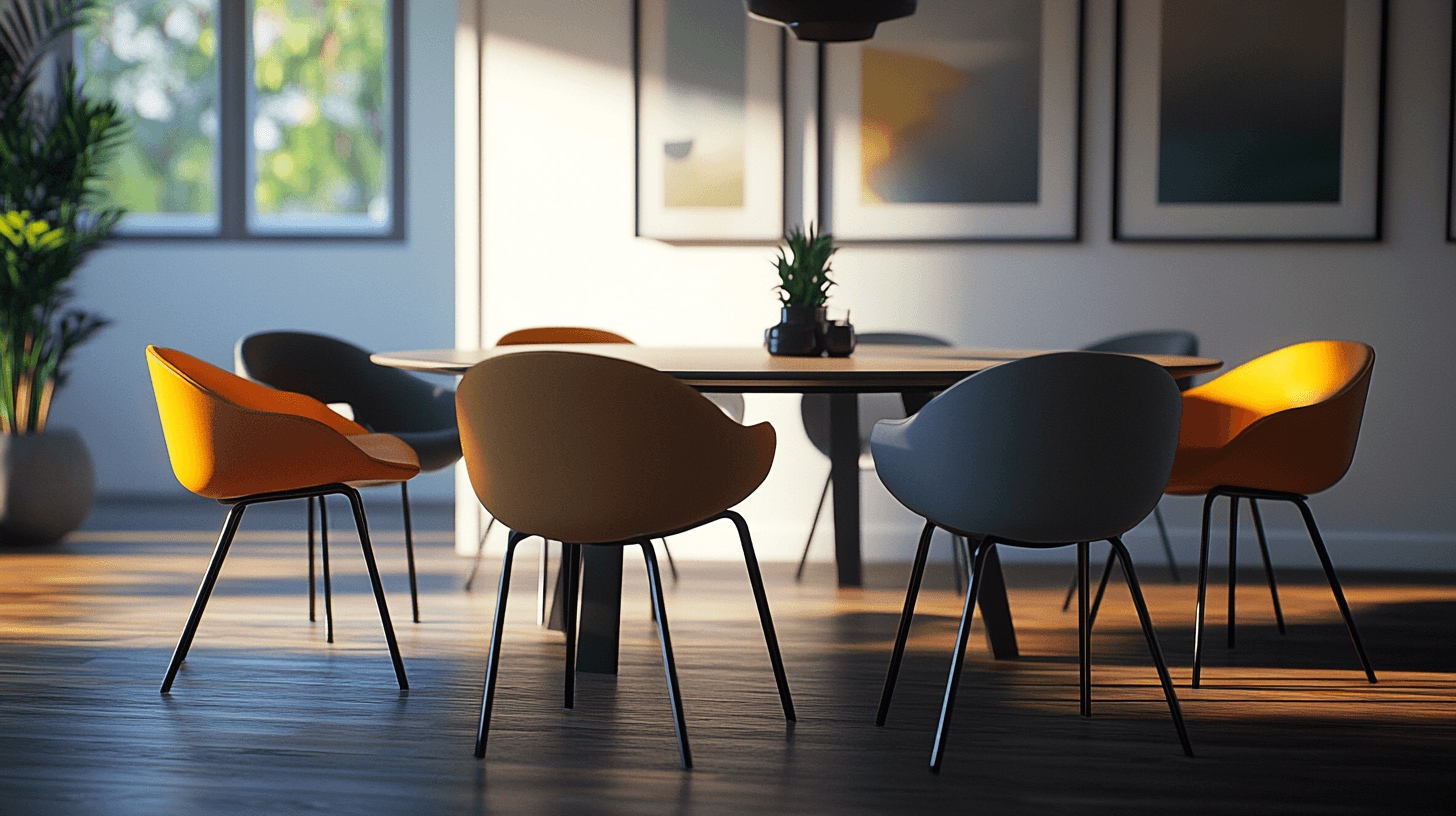 Stijlvol zitten: Designstoelen voor eetkamer en keuken