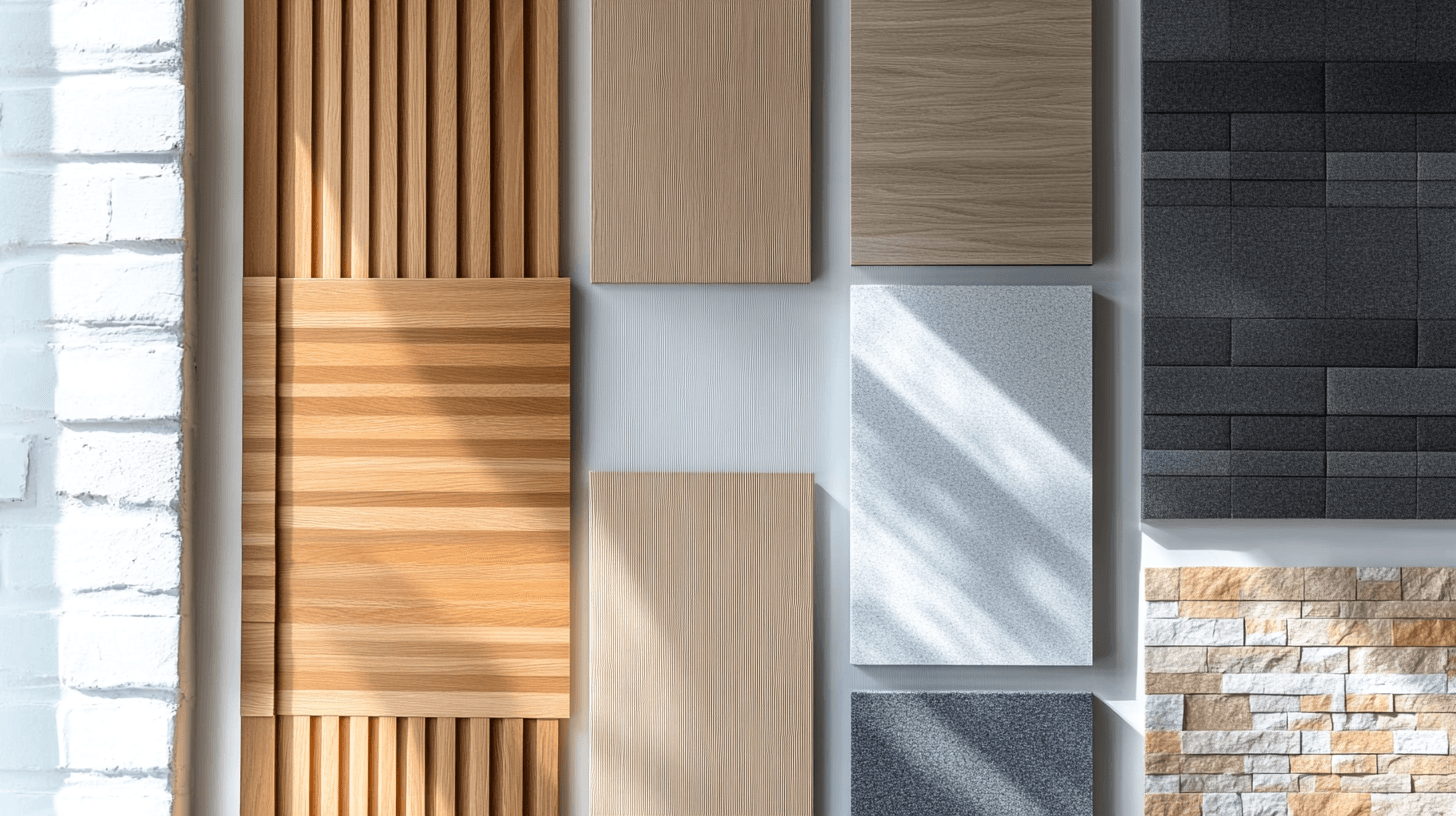 Stijlen en materialen van akustische panelen