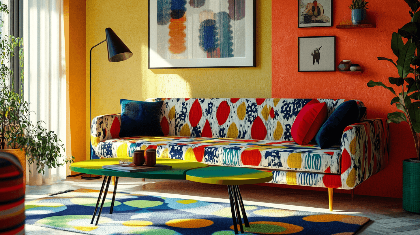Retro Pop: Kleurrijke meubels en gedurfde ontwerpen