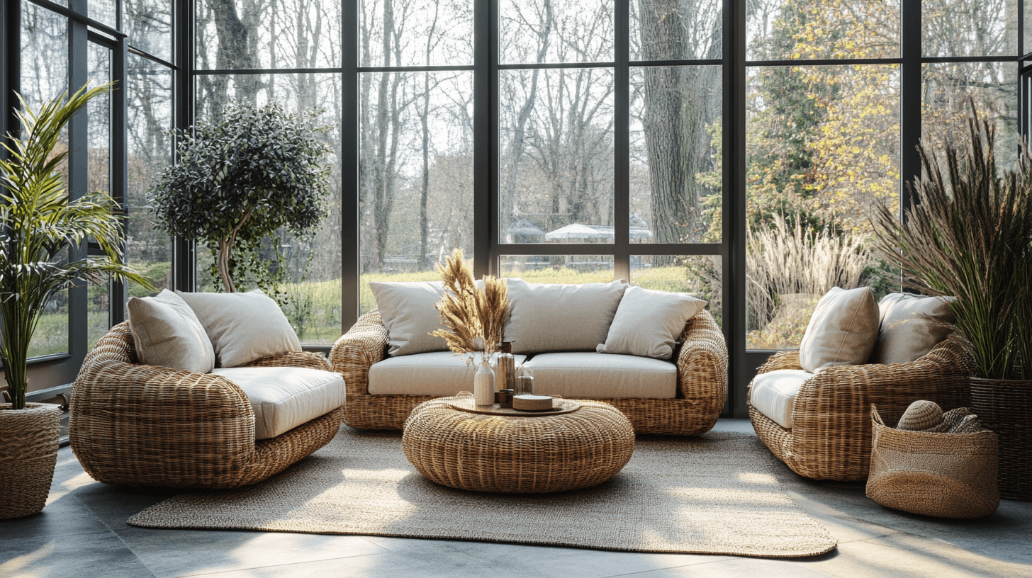 De juiste meubels voor jouw wintertuin