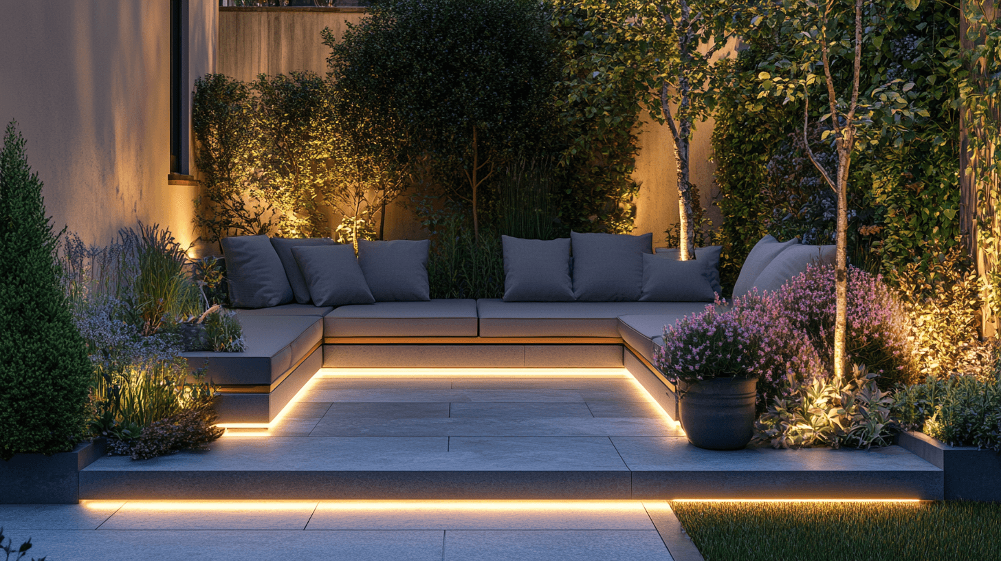 Tuinmeubelen met LED-verlichting: Functionaliteit en design verenigd