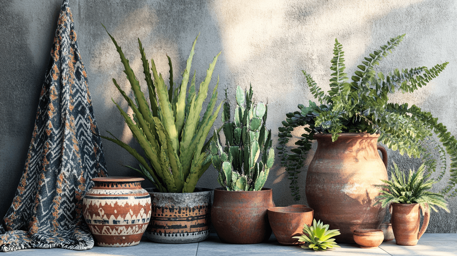Decoratieve elementen voor een mediterrane sfeer