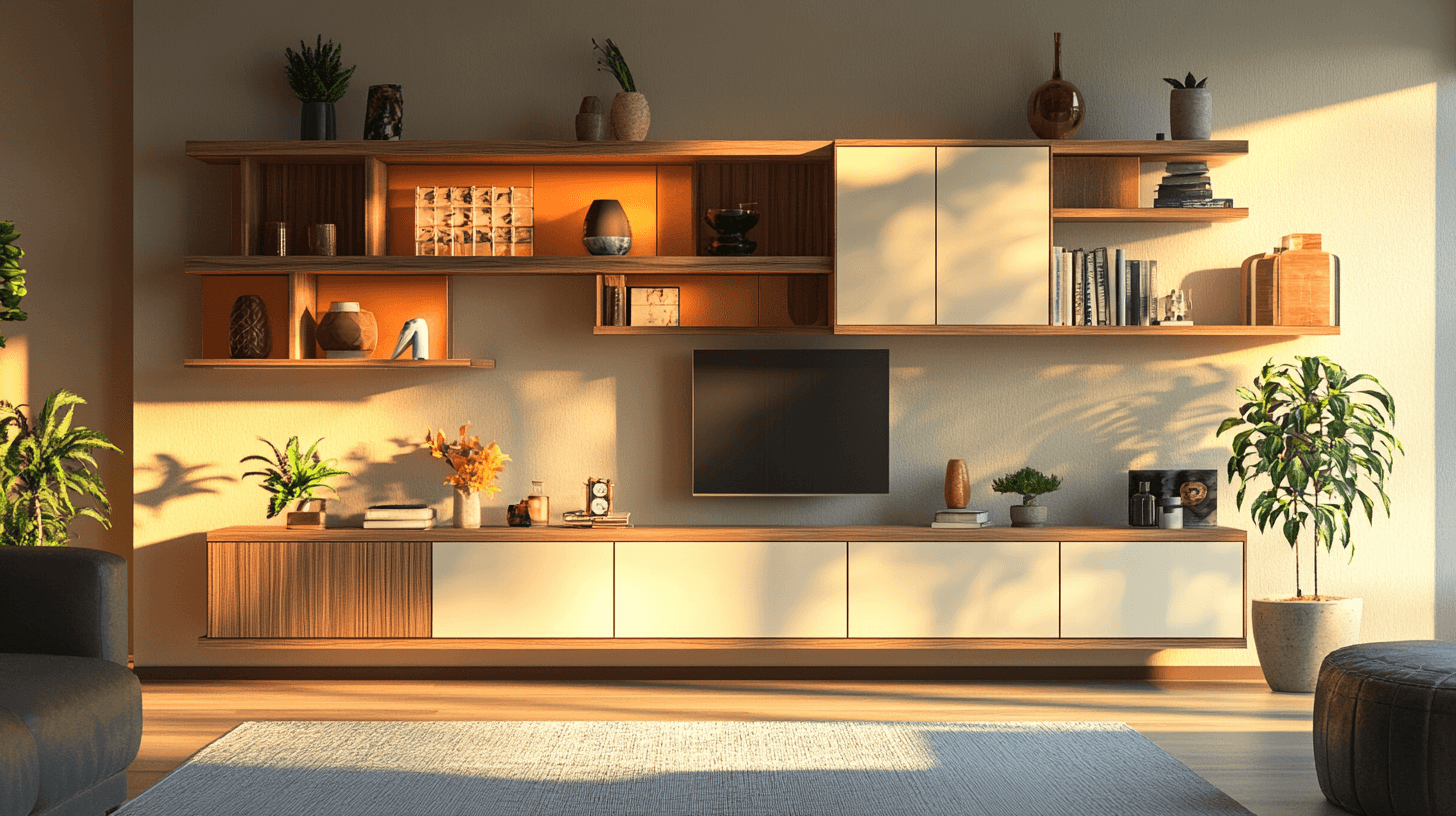 Orde met stijl: wandkasten voor je woonkamer