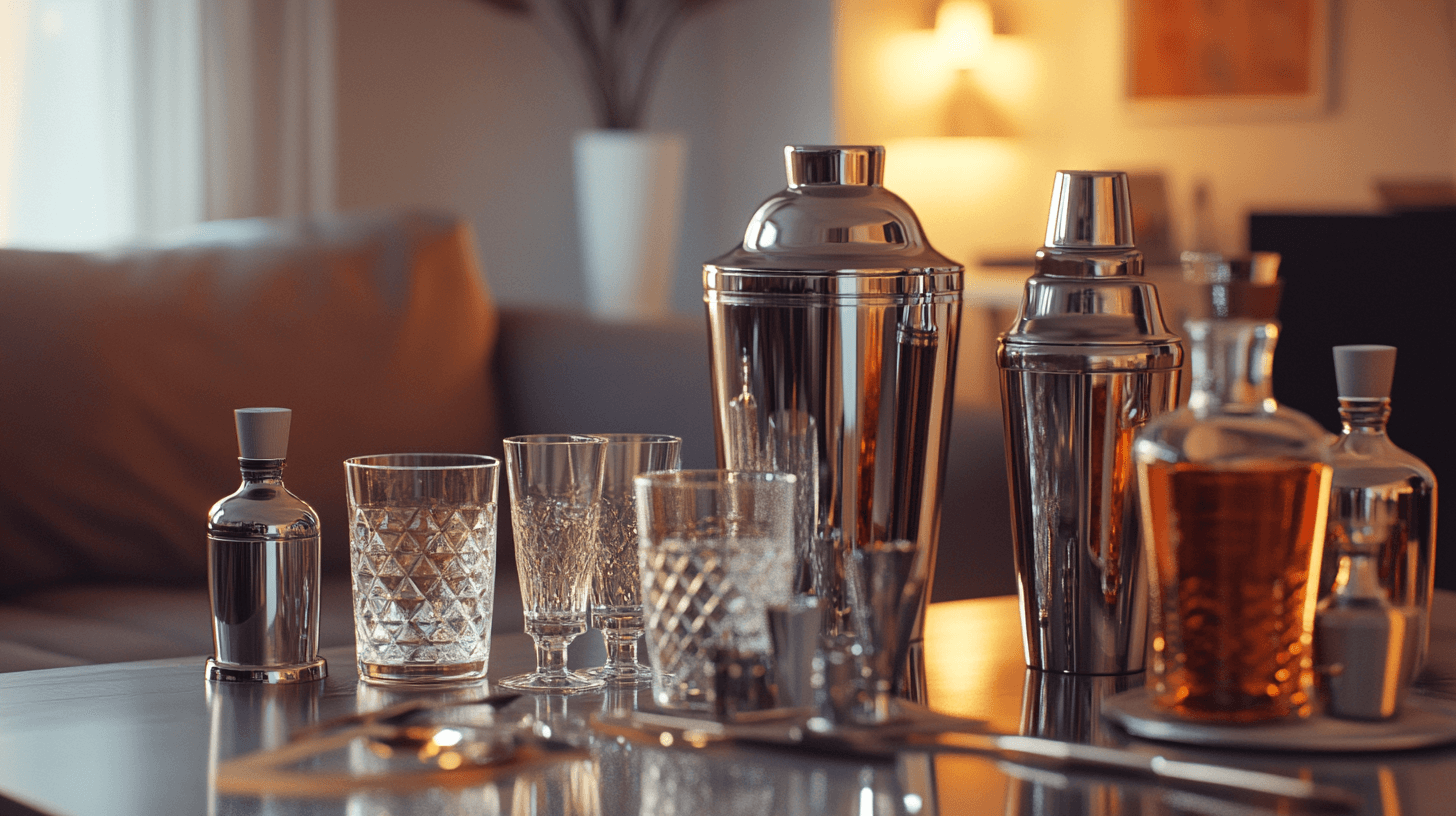 Drankaccessoires en benodigdheden voor je woonkamerbar