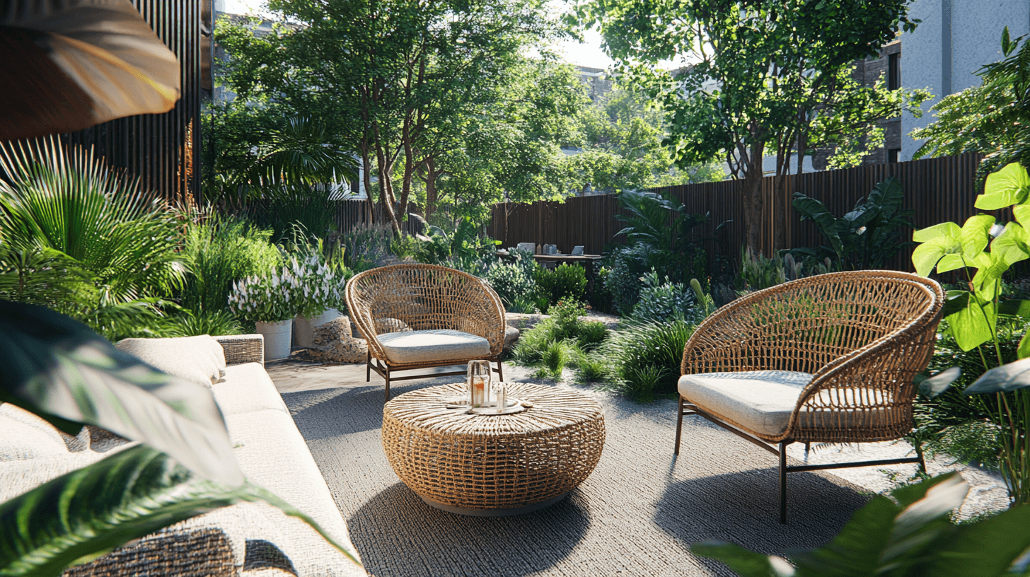 Trends en ontwerpsuggesties met rotanmeubels