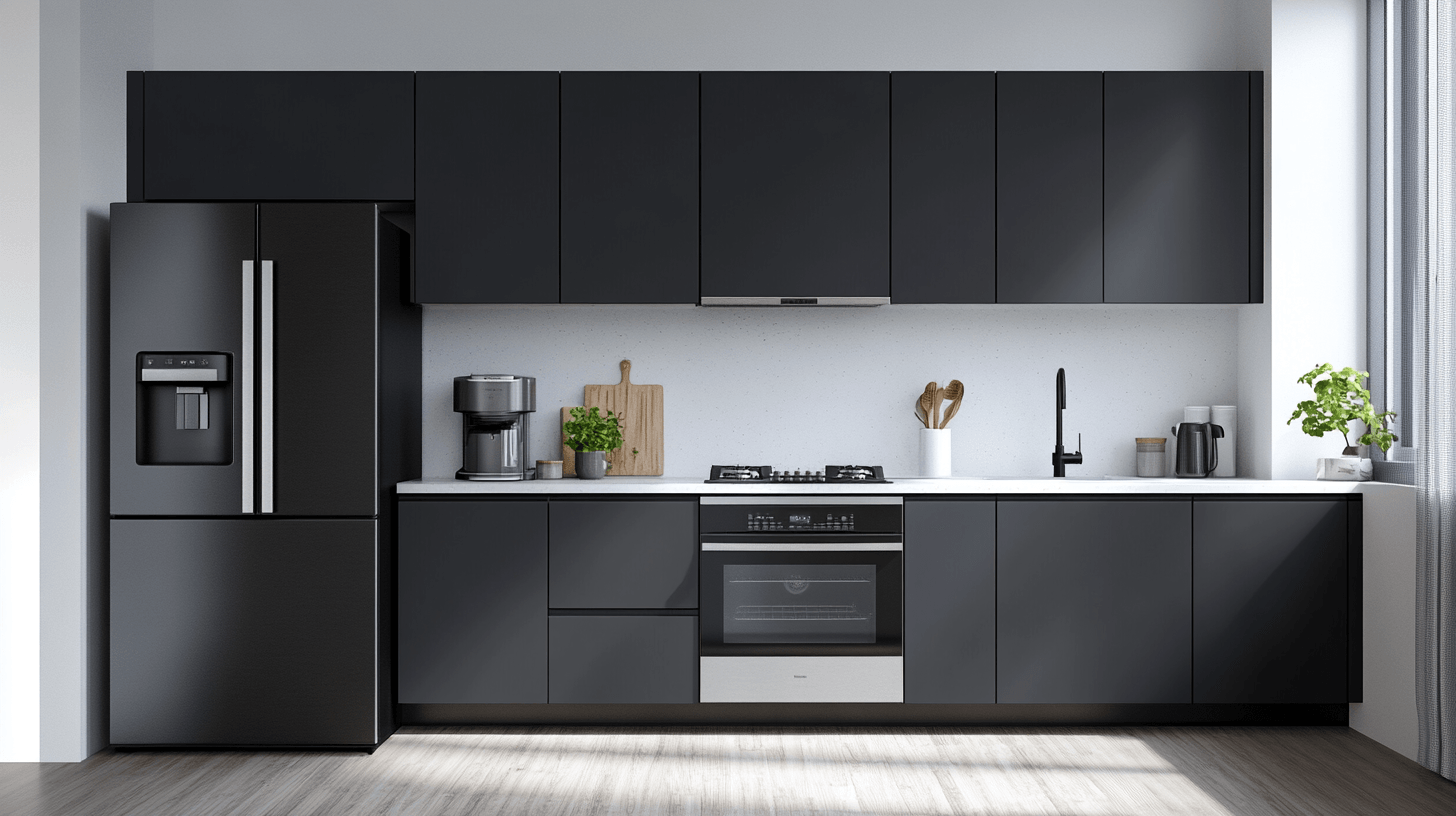 Monochrome keukens: Een designtrend met strakke lijnen