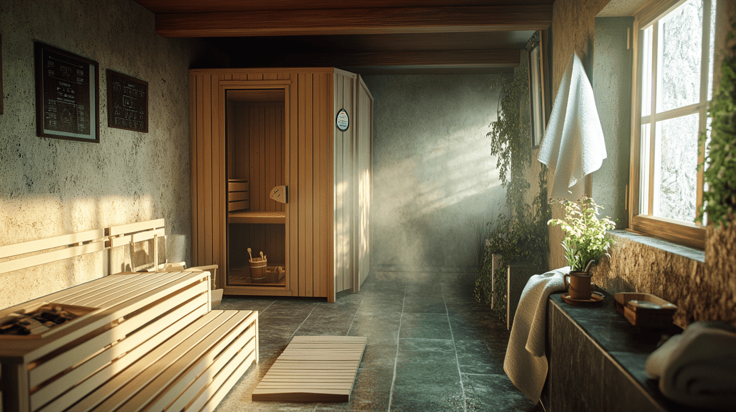 Onderhoud en verzorging van een geïntegreerde sauna in de badkamer