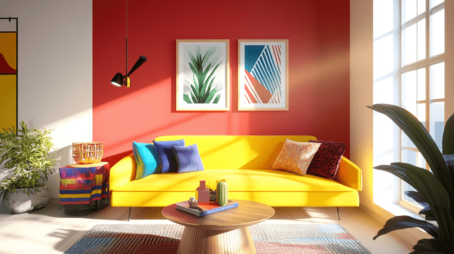 Color Pop: Knallige kleuren in het ruimteconcept