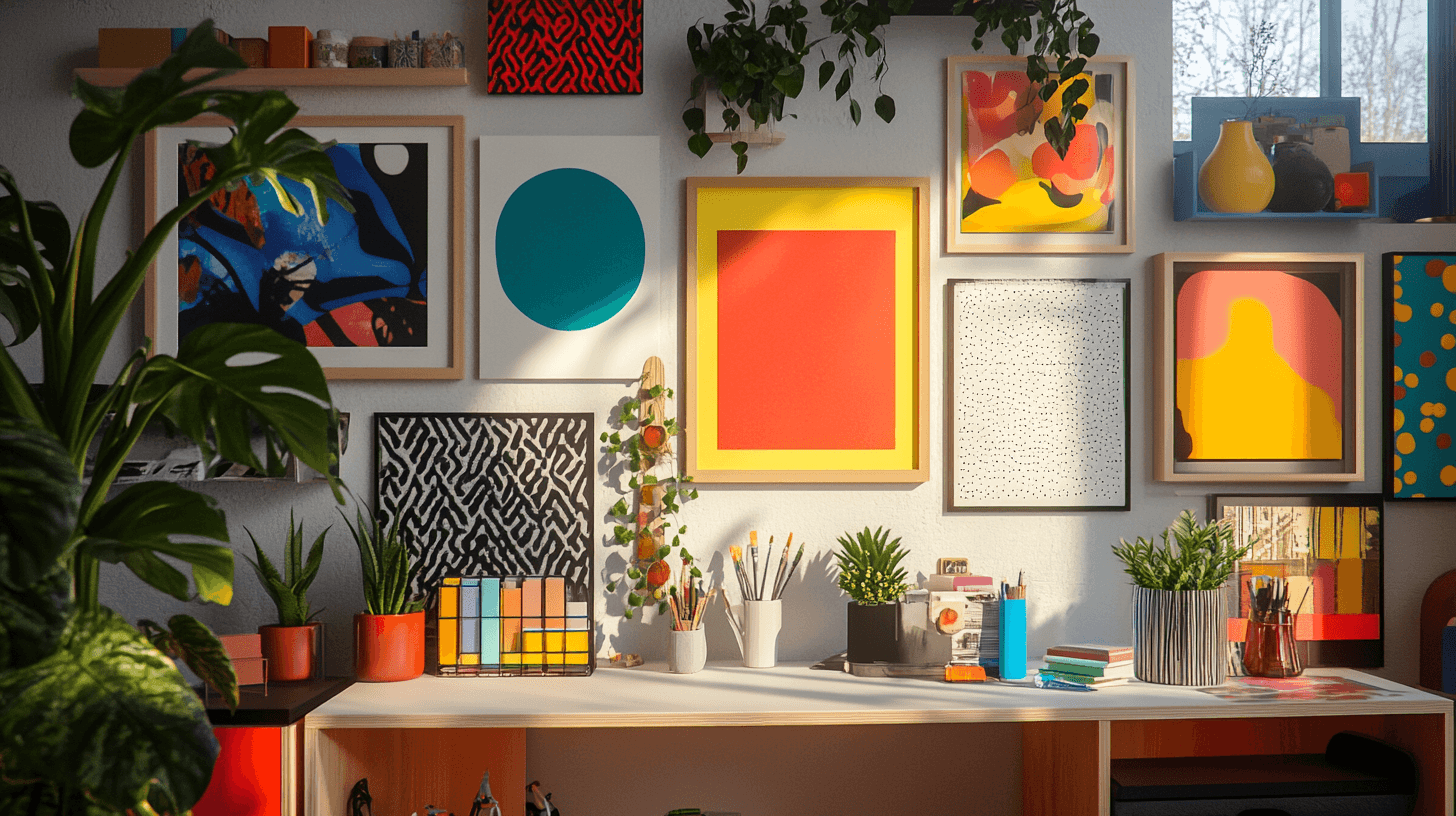Decoratie in de hobbykamer: Creatieve accenten zetten