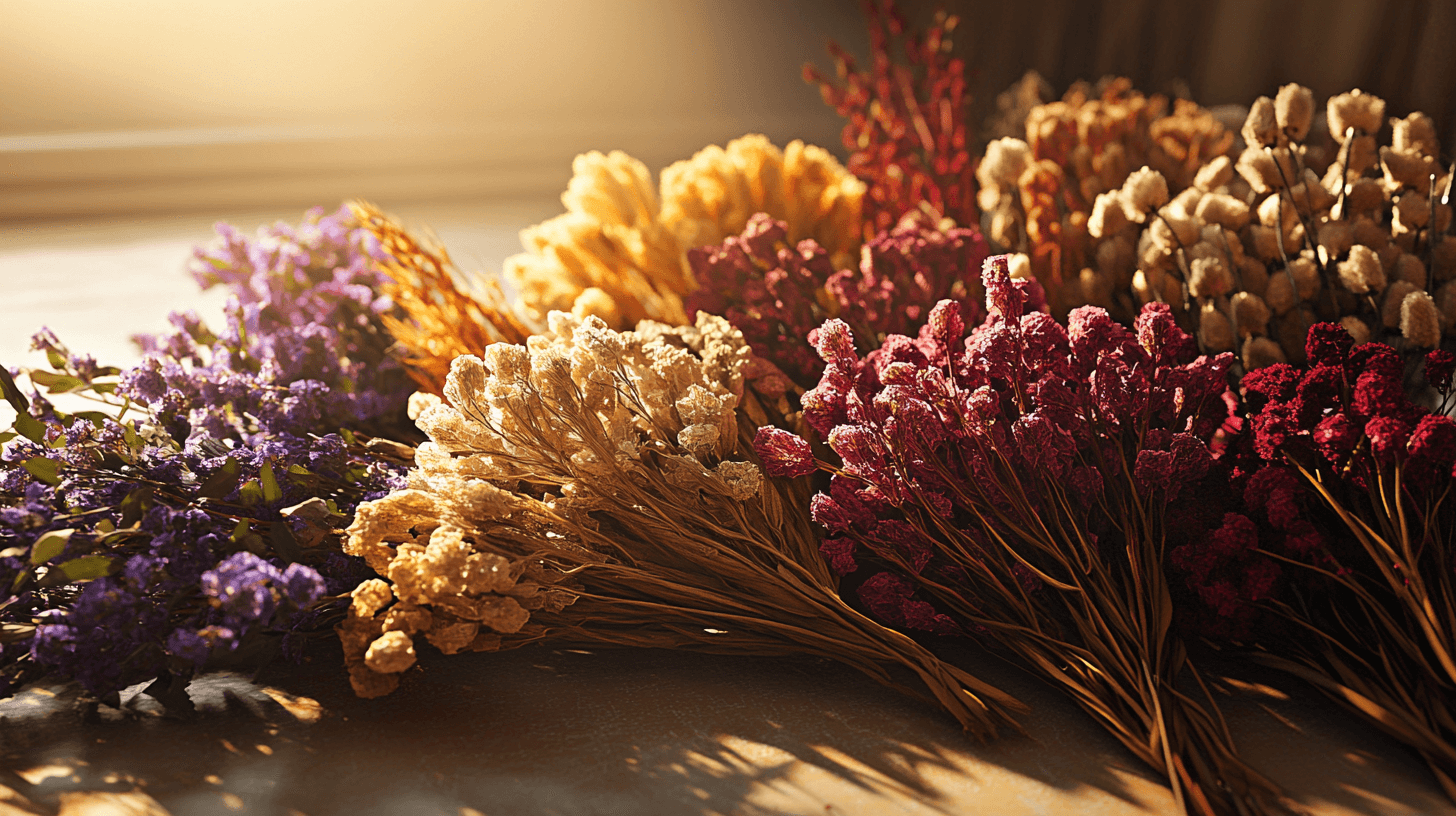 De diversiteit van droogbloemen: Welke soorten zijn het meest geschikt?