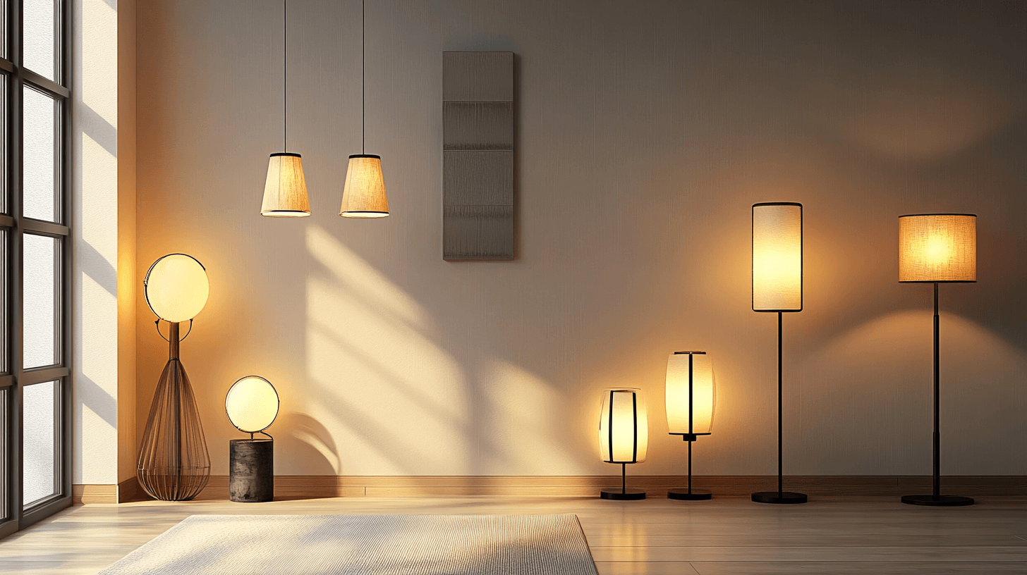 Verschillende soorten lampen en hun effect